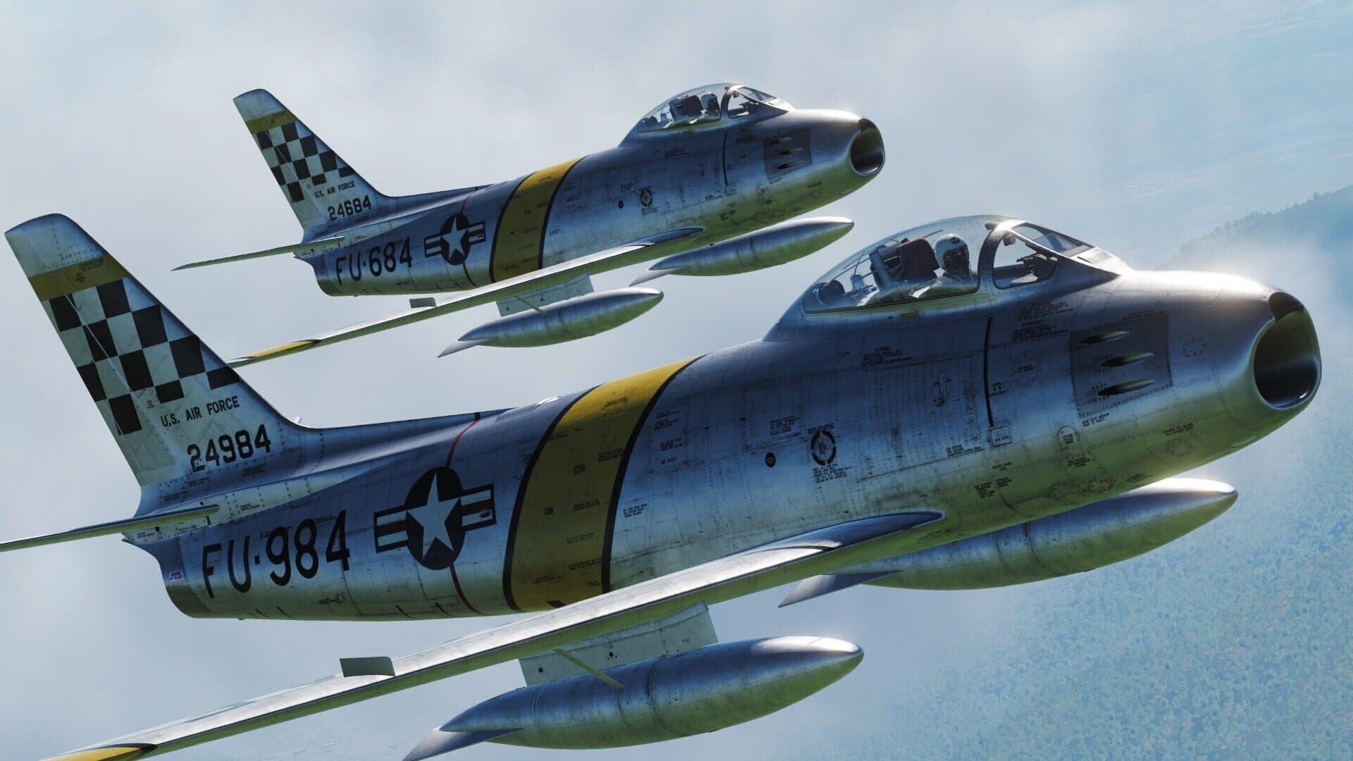 DCS World: F-86F Sabre Hunters Over the Yalu Campaign screenshot 12