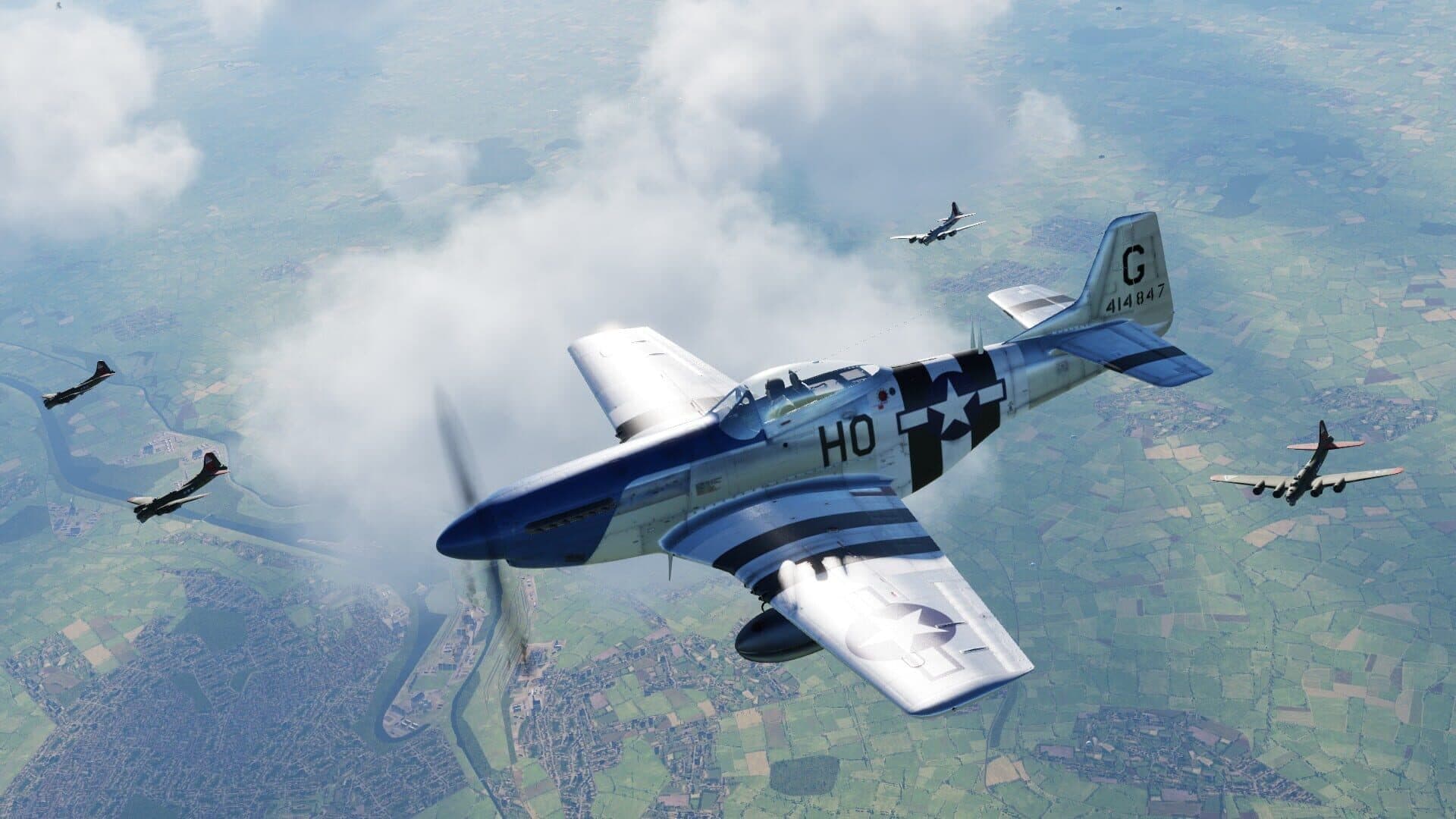 DCS World: P-51D Mustang Blue Nosed Bastards of Bodney Campaign screenshot 10