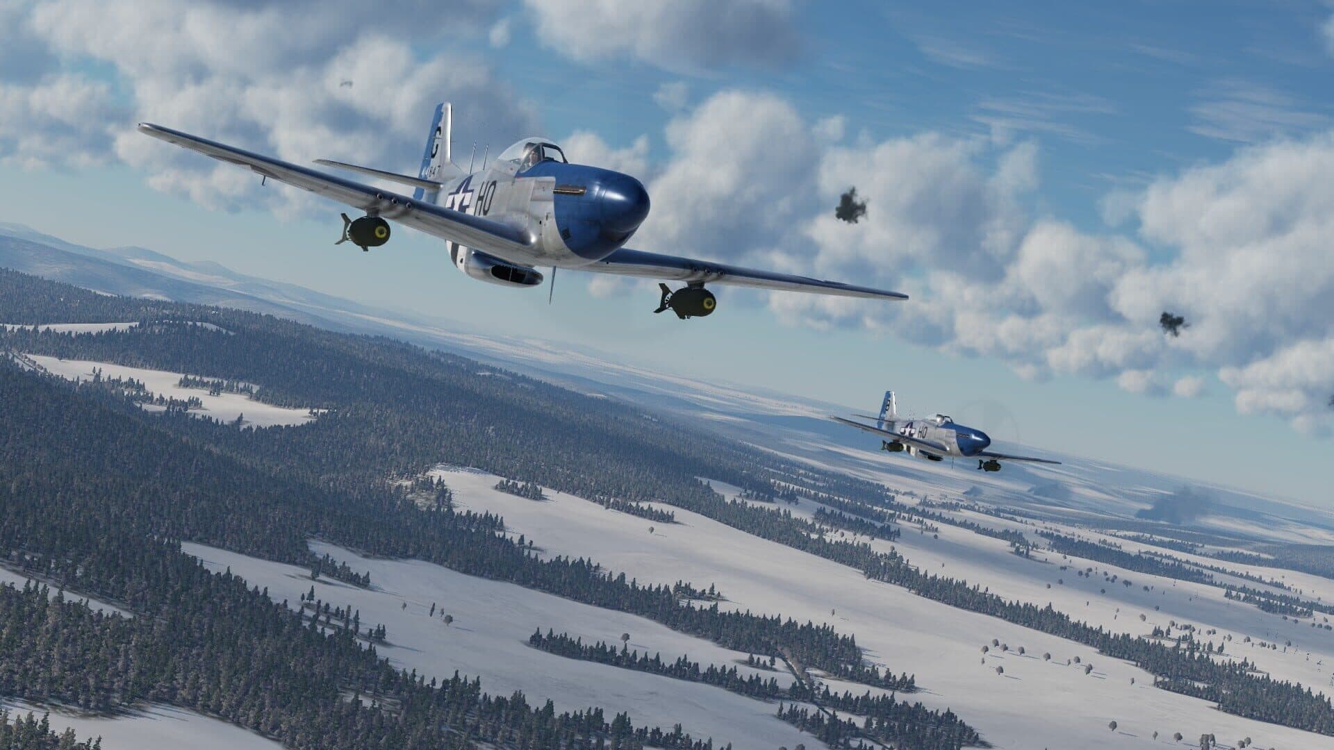 DCS World: P-51D Mustang Blue Nosed Bastards of Bodney Campaign screenshot 9