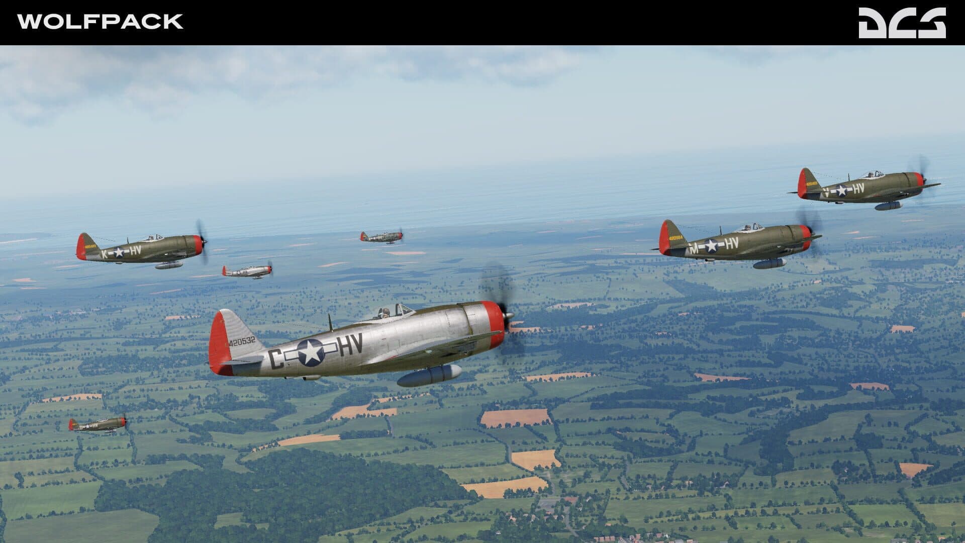 DCS World: P-47D Thunderbolt Wolfpack Campaign screenshot 1