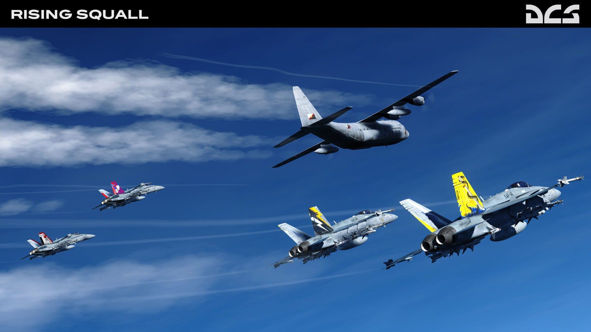 DCS World: F/A-18C Hornet Rising Squall Campaign screenshot 12