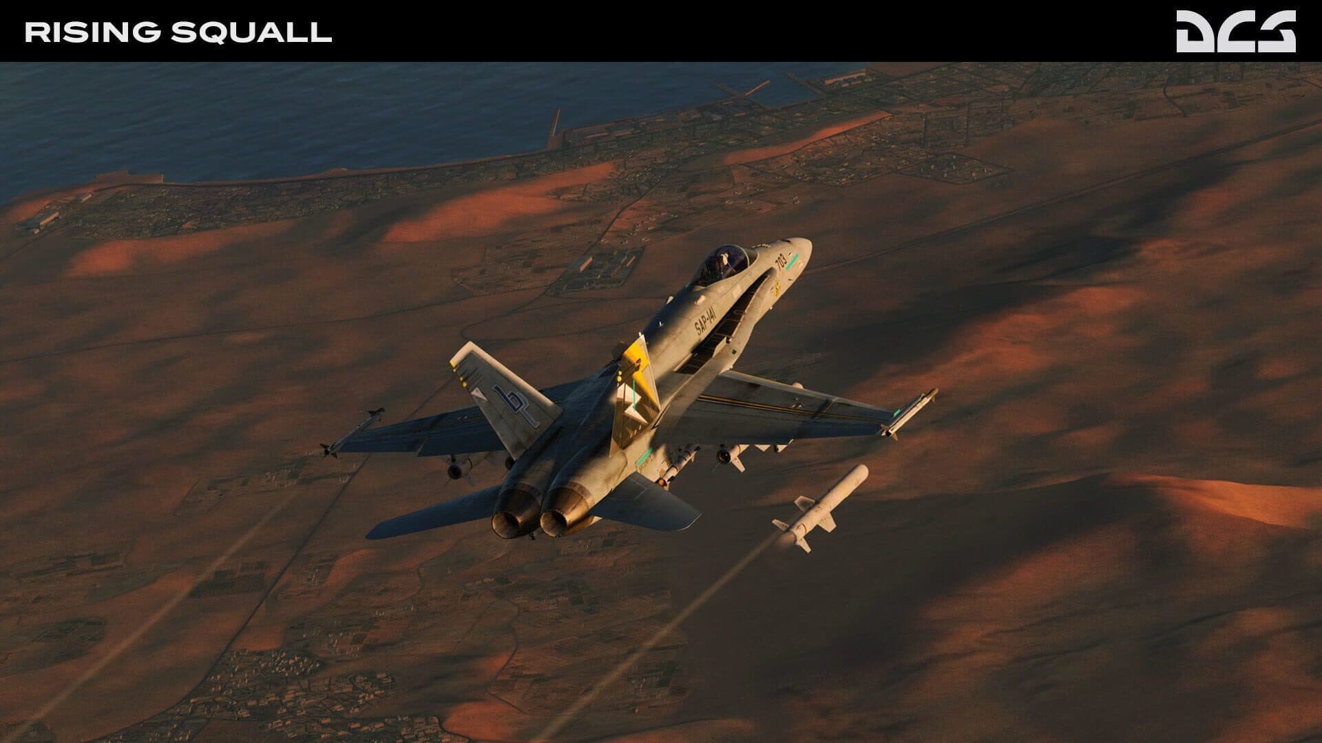 DCS World: F/A-18C Hornet Rising Squall Campaign screenshot 1