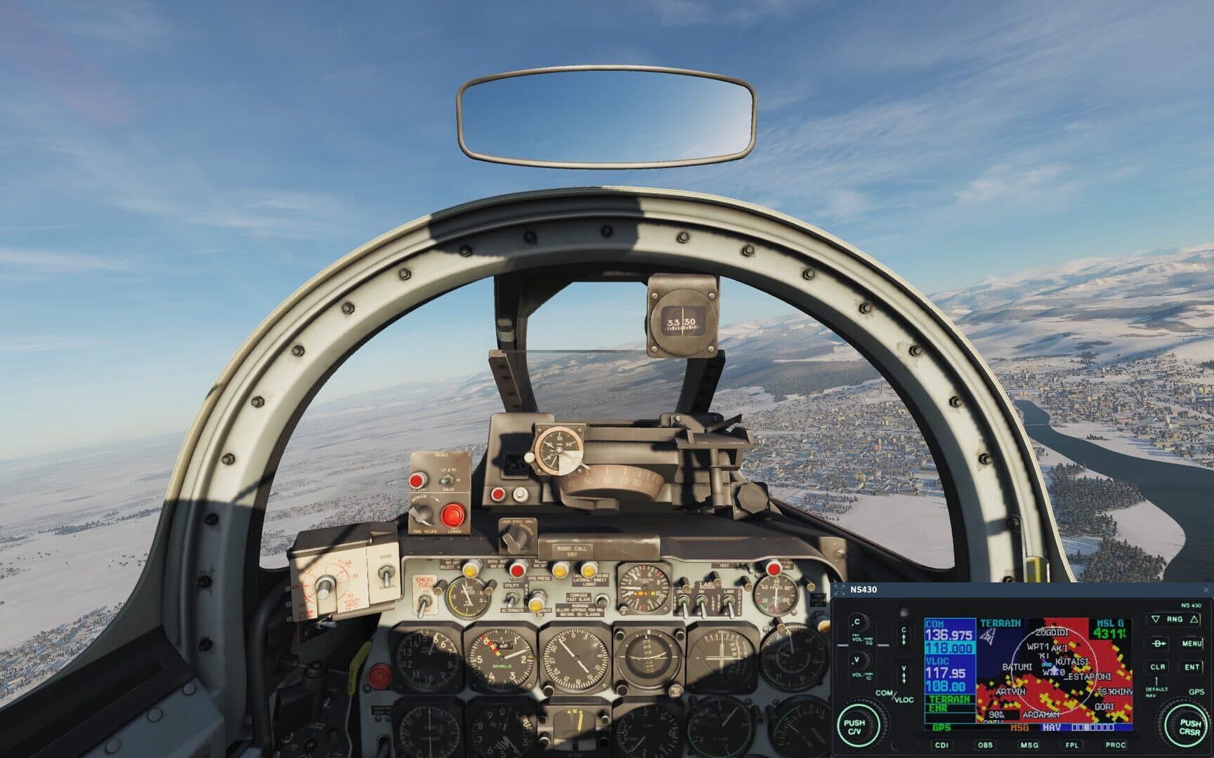 DCS World: NS 430 Navigation System screenshot 4