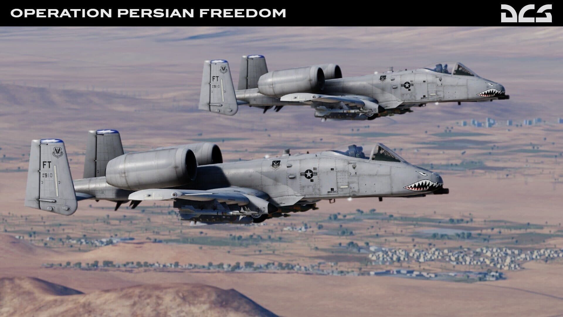 DCS World: A-10C II Tank Killer Operation Persian Freedom Campaign screenshot 2