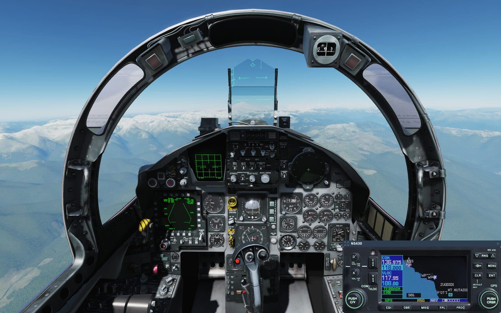DCS World: NS 430 Navigation System screenshot 7