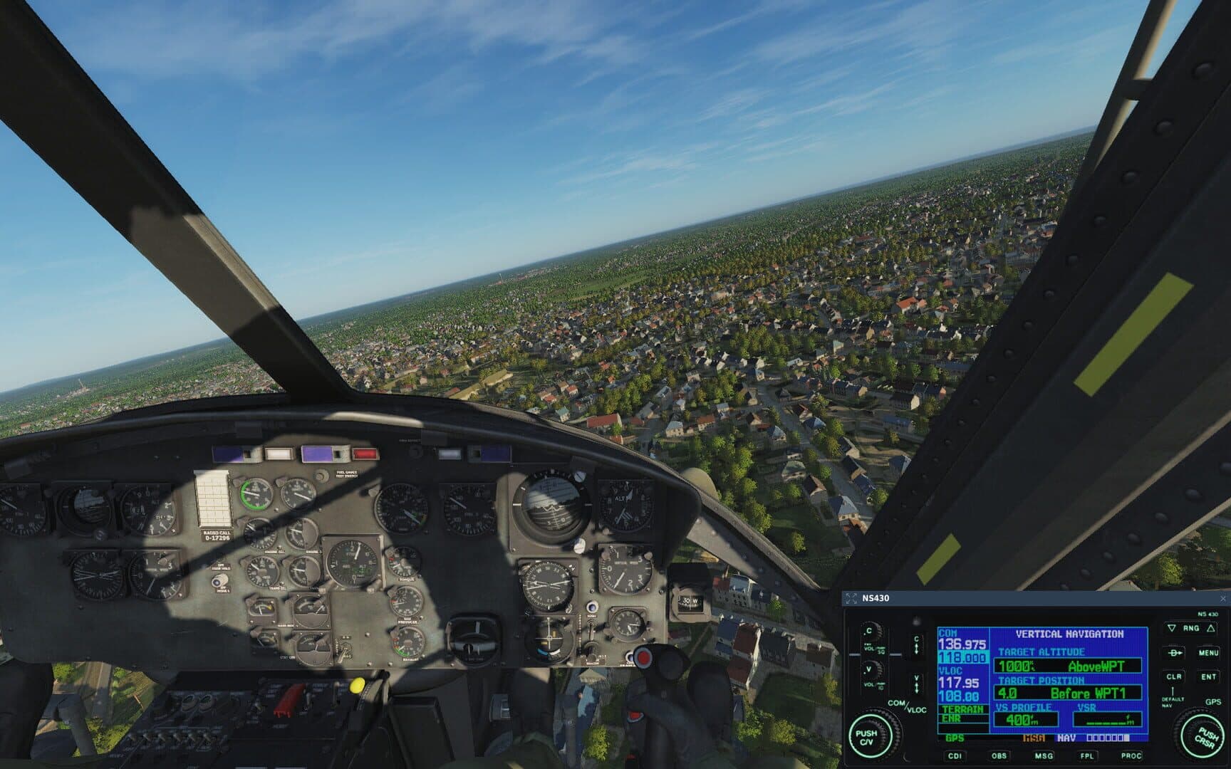 DCS World: NS 430 Navigation System screenshot 1