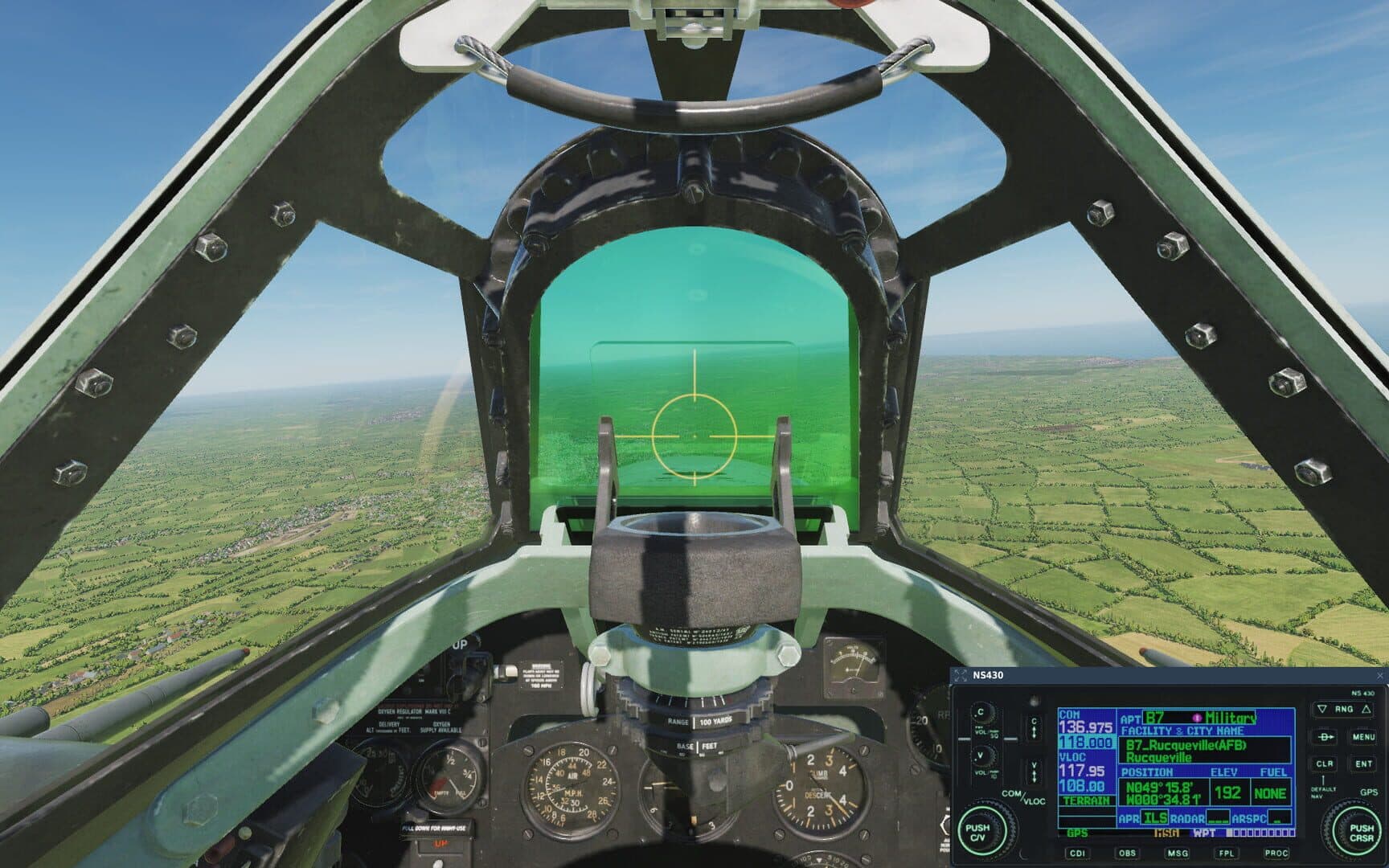DCS World: NS 430 Navigation System screenshot 8