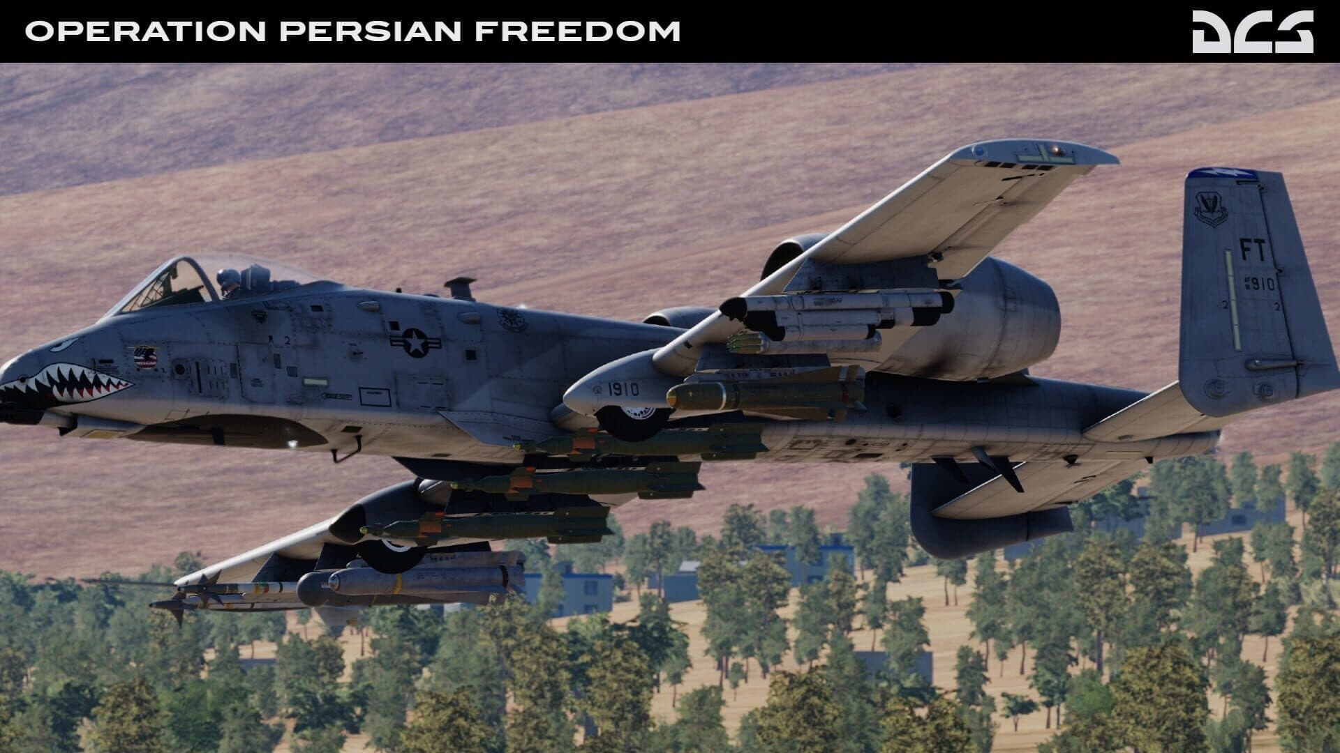 DCS World: A-10C II Tank Killer Operation Persian Freedom Campaign screenshot 6
