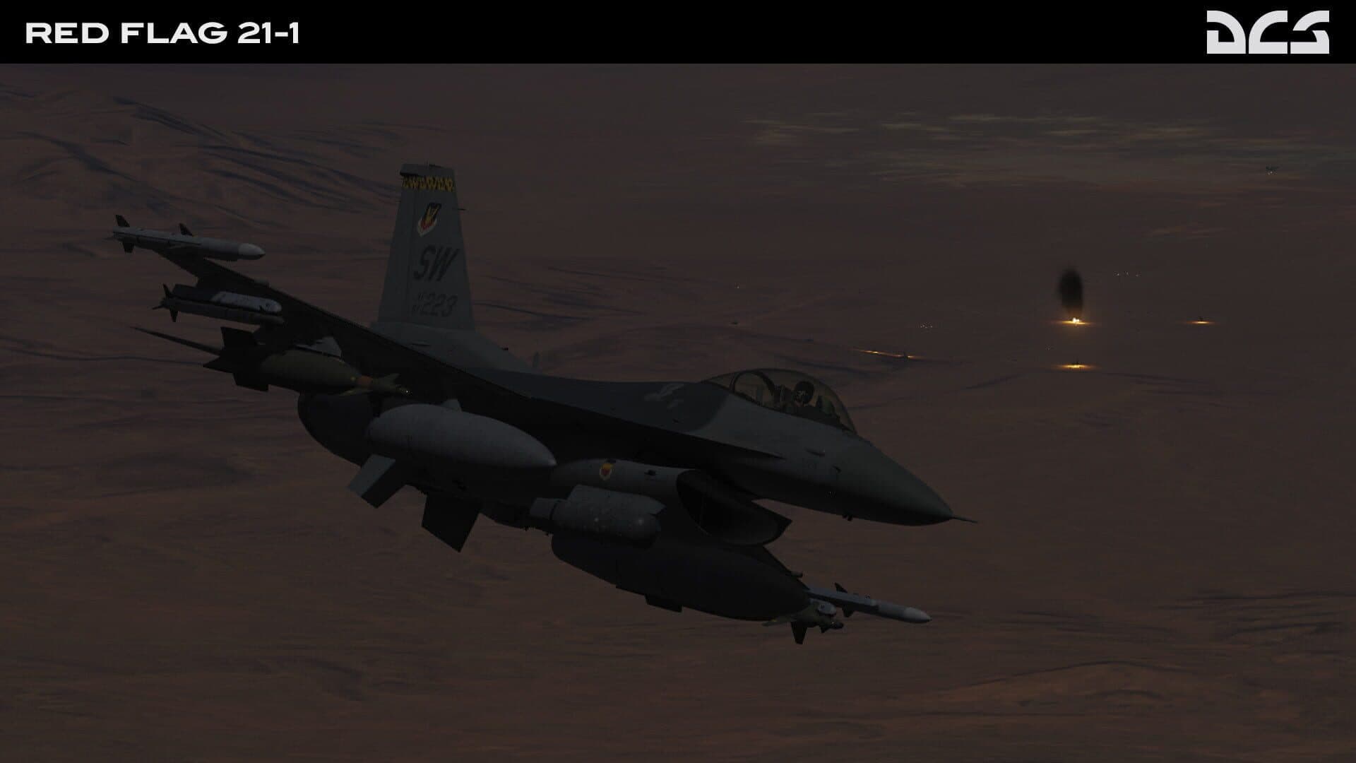 DCS World: F-16C Viper Red Flag 21-1 Campaign screenshot 4