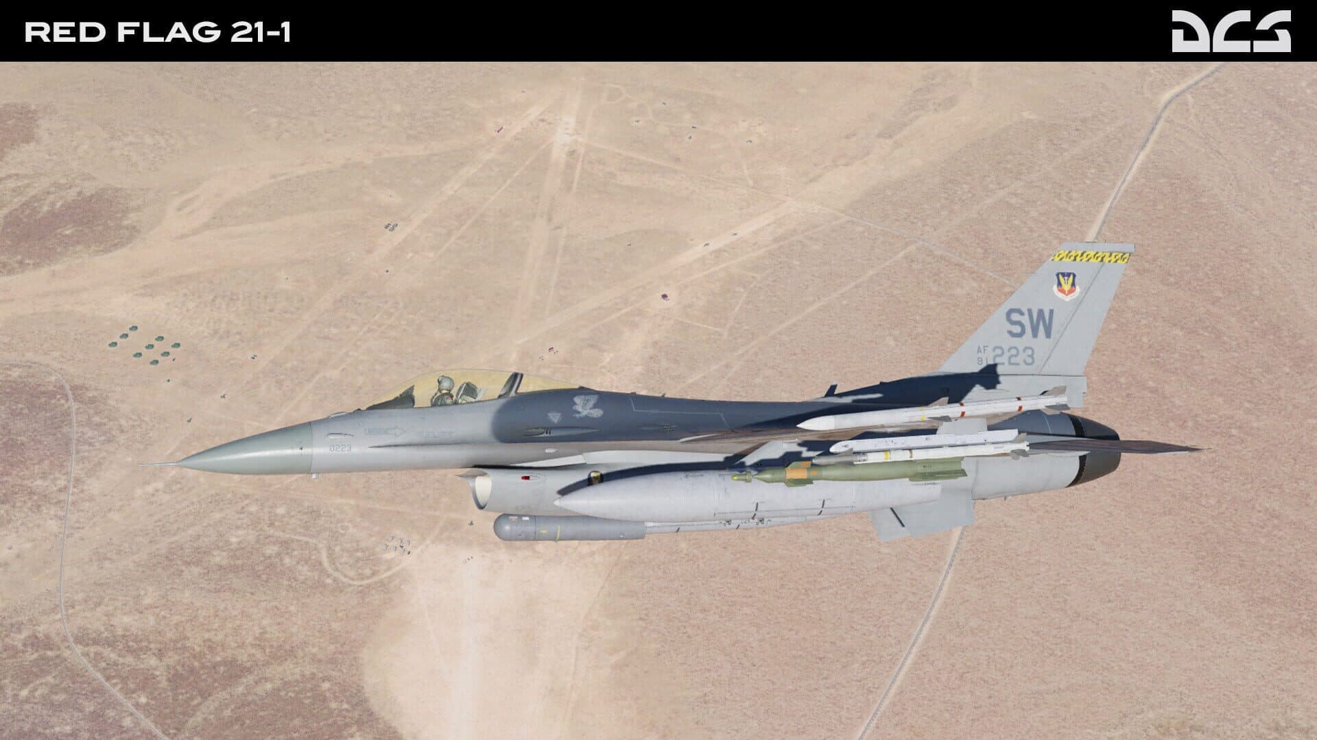 DCS World: F-16C Viper Red Flag 21-1 Campaign screenshot 3