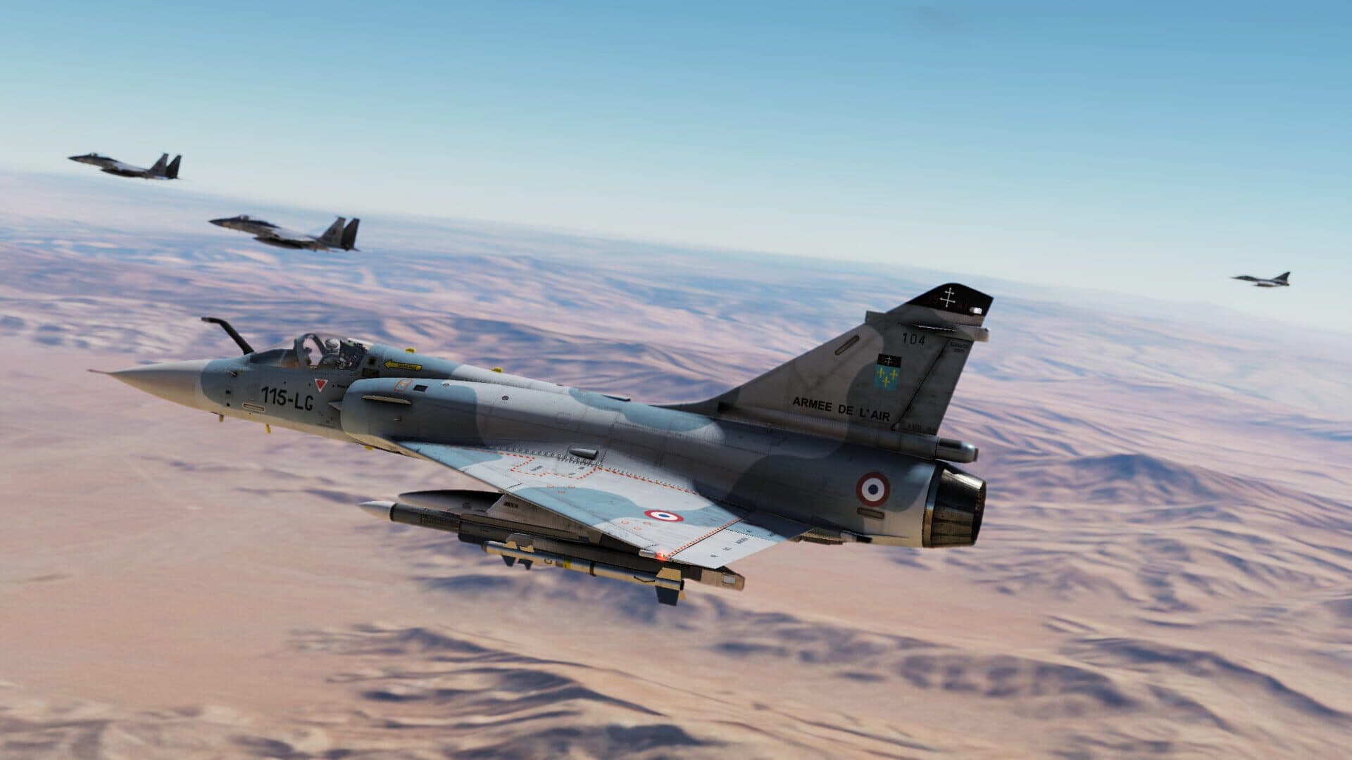 DCS World: M-2000C - Red Flag Campaign by Baltic Dragon screenshot 8