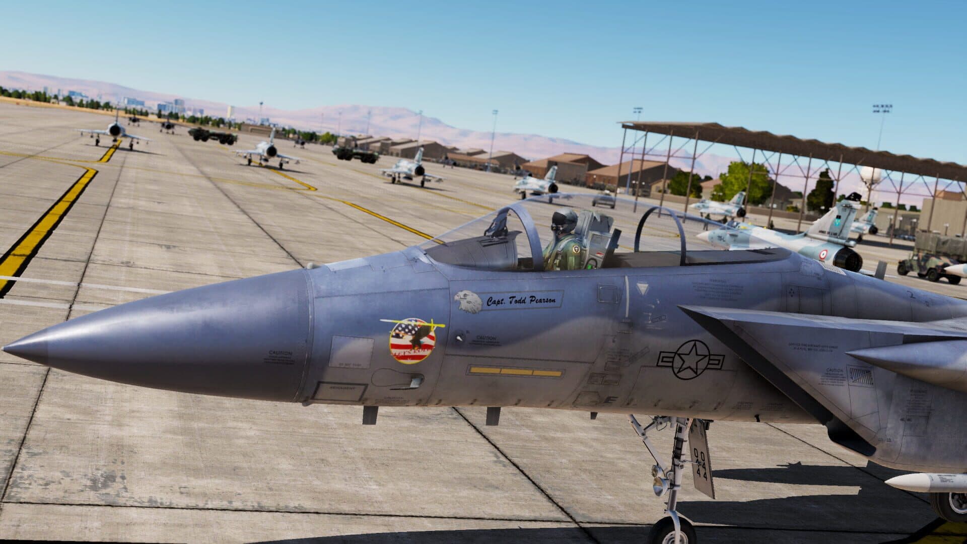 DCS World: M-2000C - Red Flag Campaign by Baltic Dragon screenshot 5