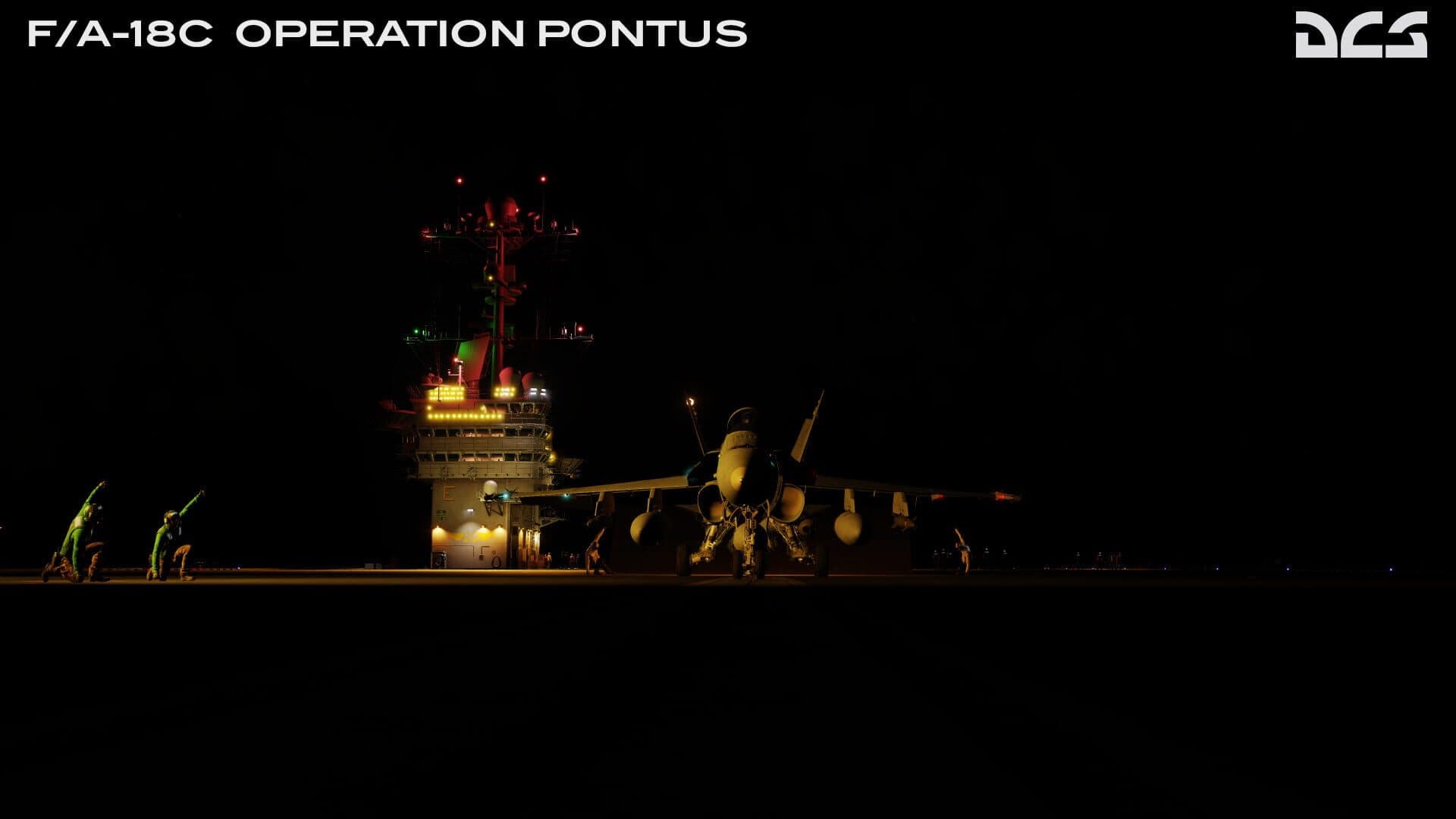 DCS World: F/A-18C Operation Pontus Campaign screenshot 1