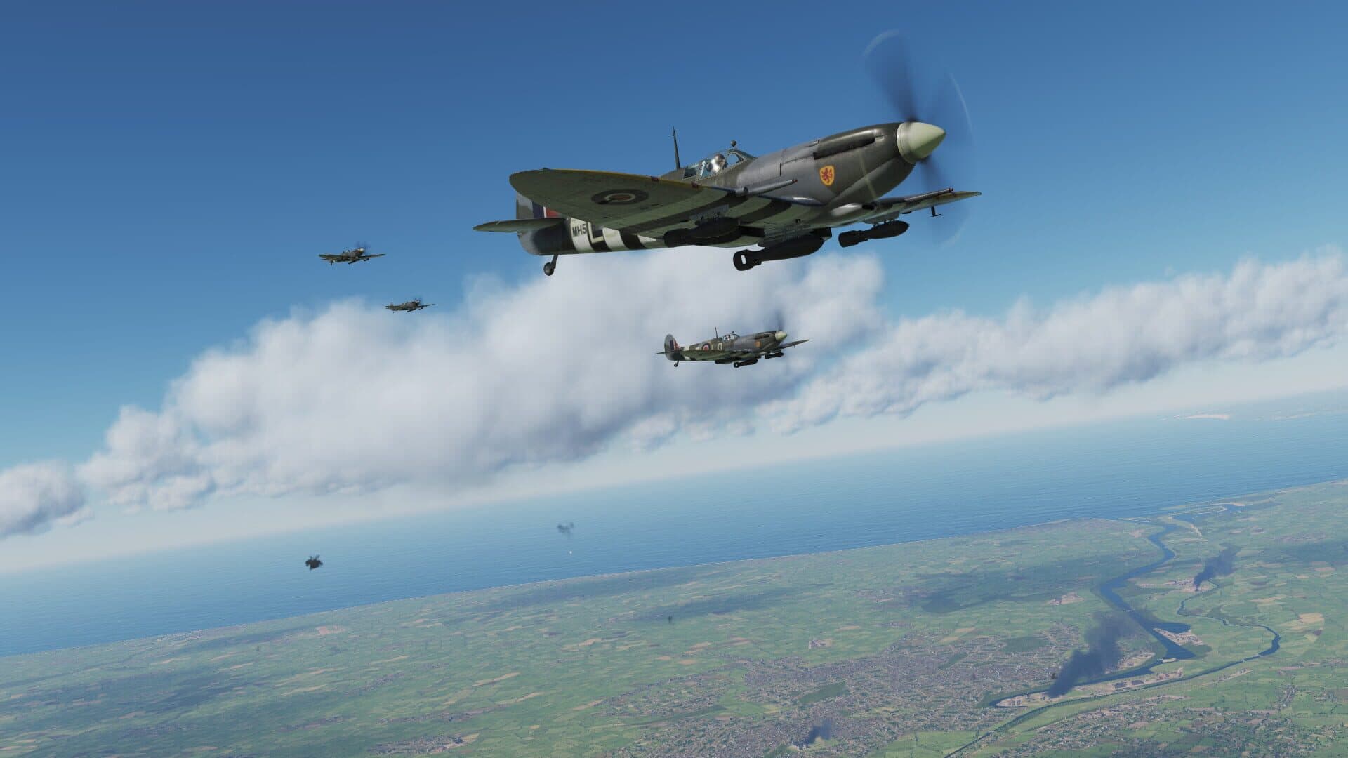 DCS World: Spitfire LF Mk.IX - The Big Show Campaign screenshot 3
