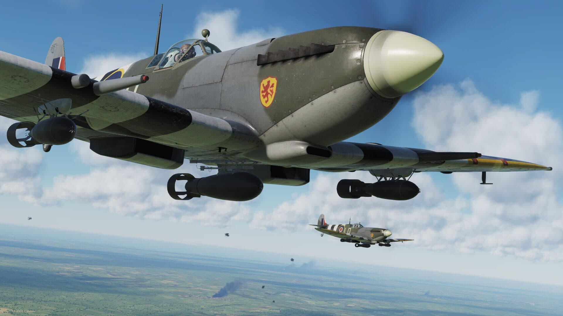 DCS World: Spitfire LF Mk.IX - The Big Show Campaign screenshot 10