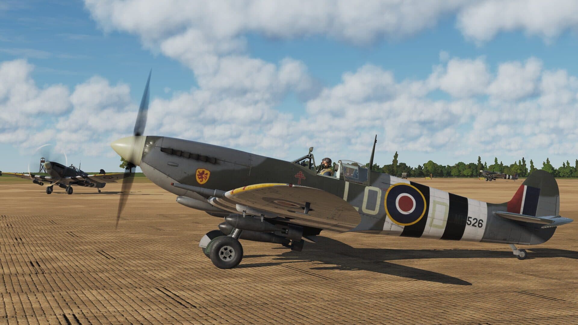 DCS World: Spitfire LF Mk.IX - The Big Show Campaign screenshot 8