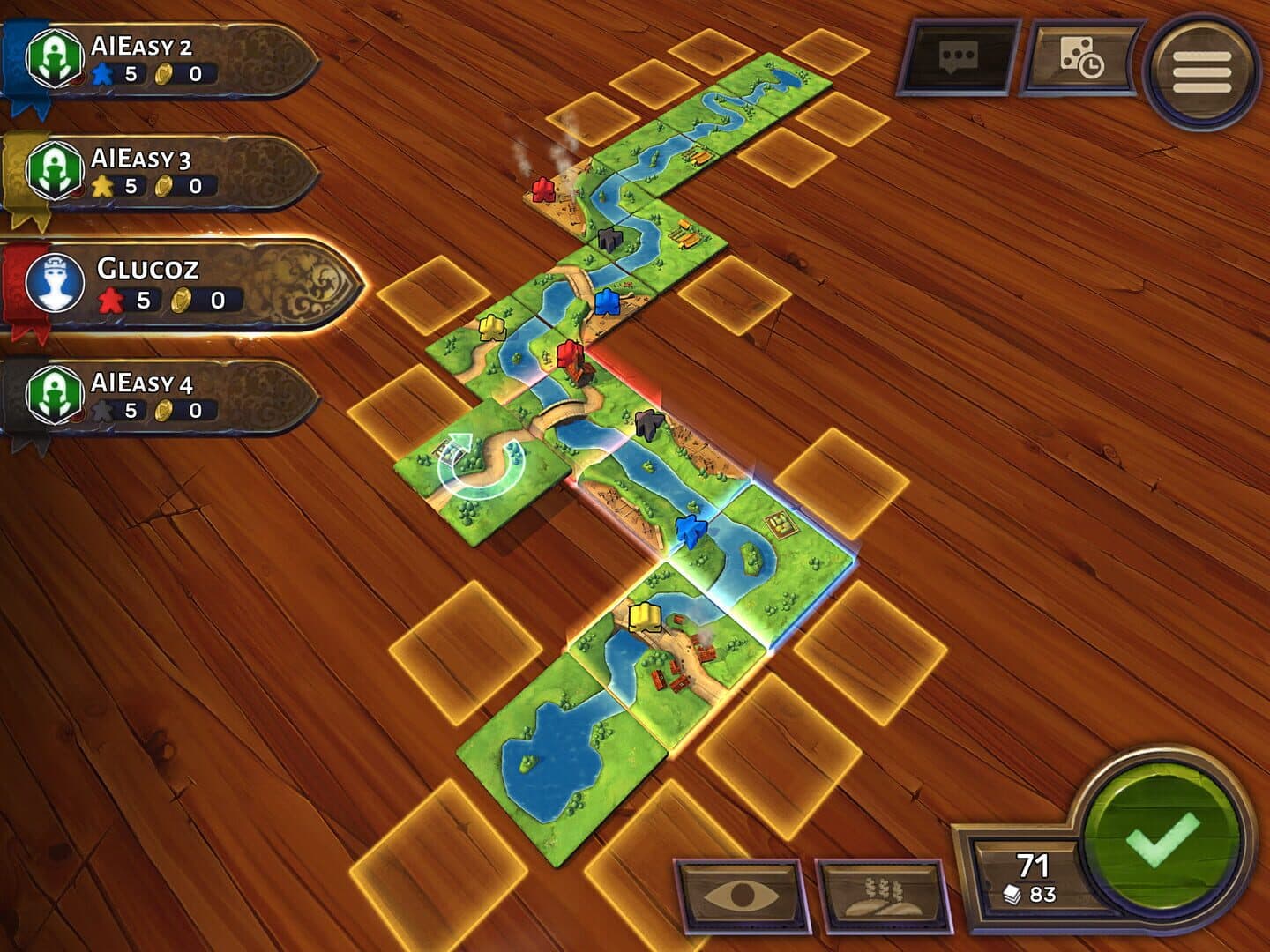 Carcassonne: The Official Board Game - The River screenshot 1