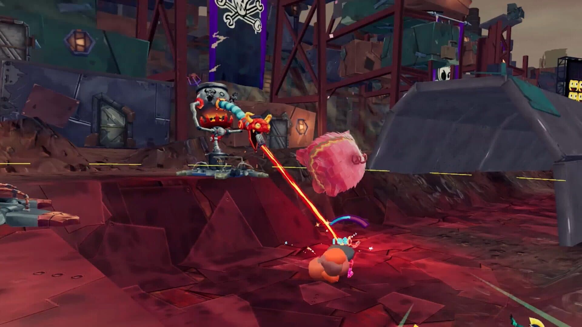 Captain ToonHead vs. The Punks from Outer Space screenshot 2