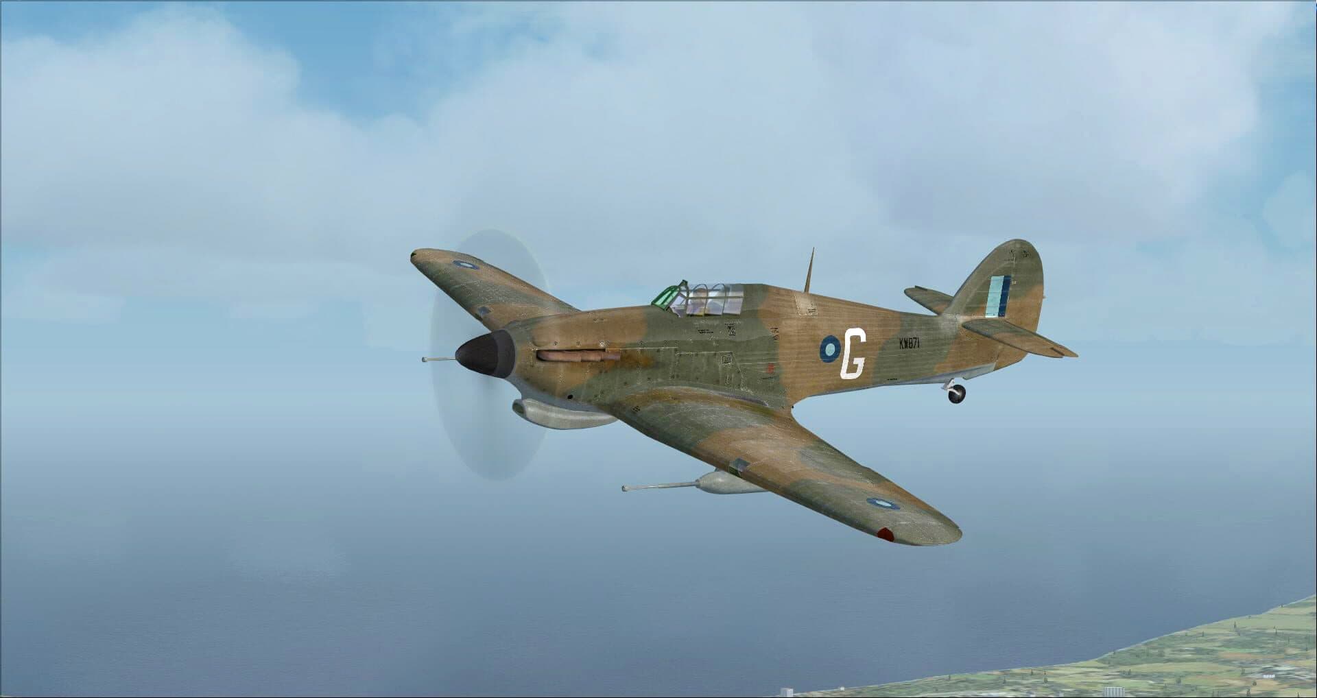 Microsoft Flight Simulator X: Steam Edition - Hawker Heroes screenshot 14