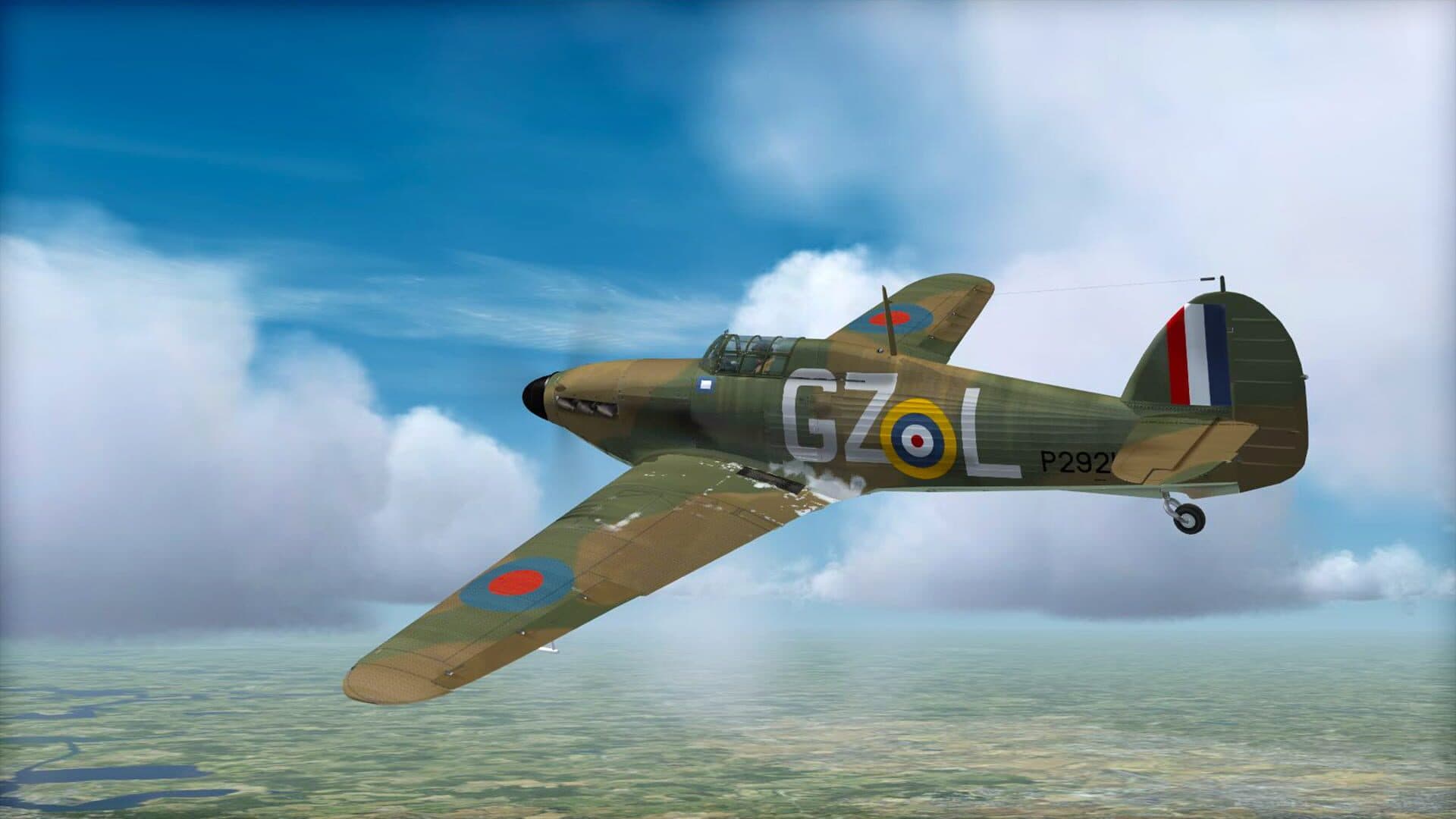 Microsoft Flight Simulator X: Steam Edition - Battle of Britain Hurricane screenshot 2