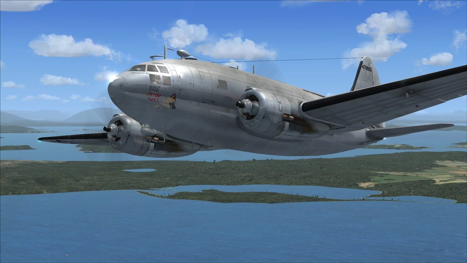 Microsoft Flight Simulator X: Steam Edition - Curtiss C-46 Commando screenshot 12
