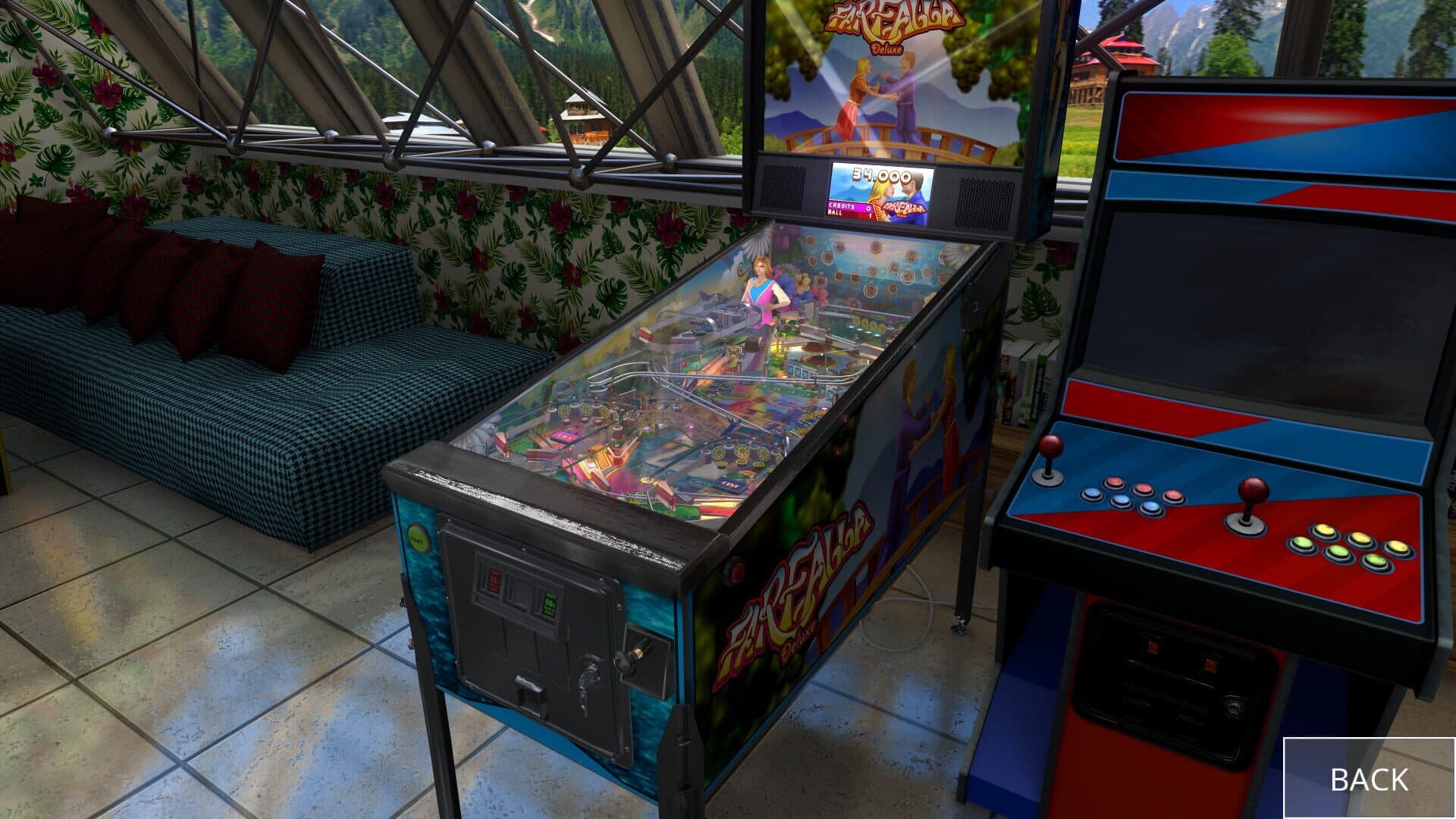 Zaccaria Pinball: Farfalla Deluxe Pinball Table screenshot 5