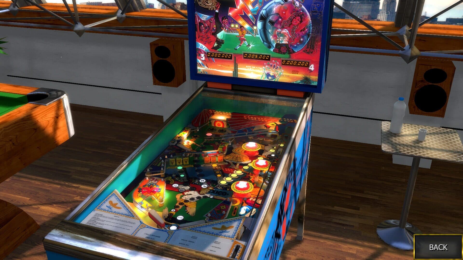 Zaccaria Pinball: Mexico '86 Table screenshot 5