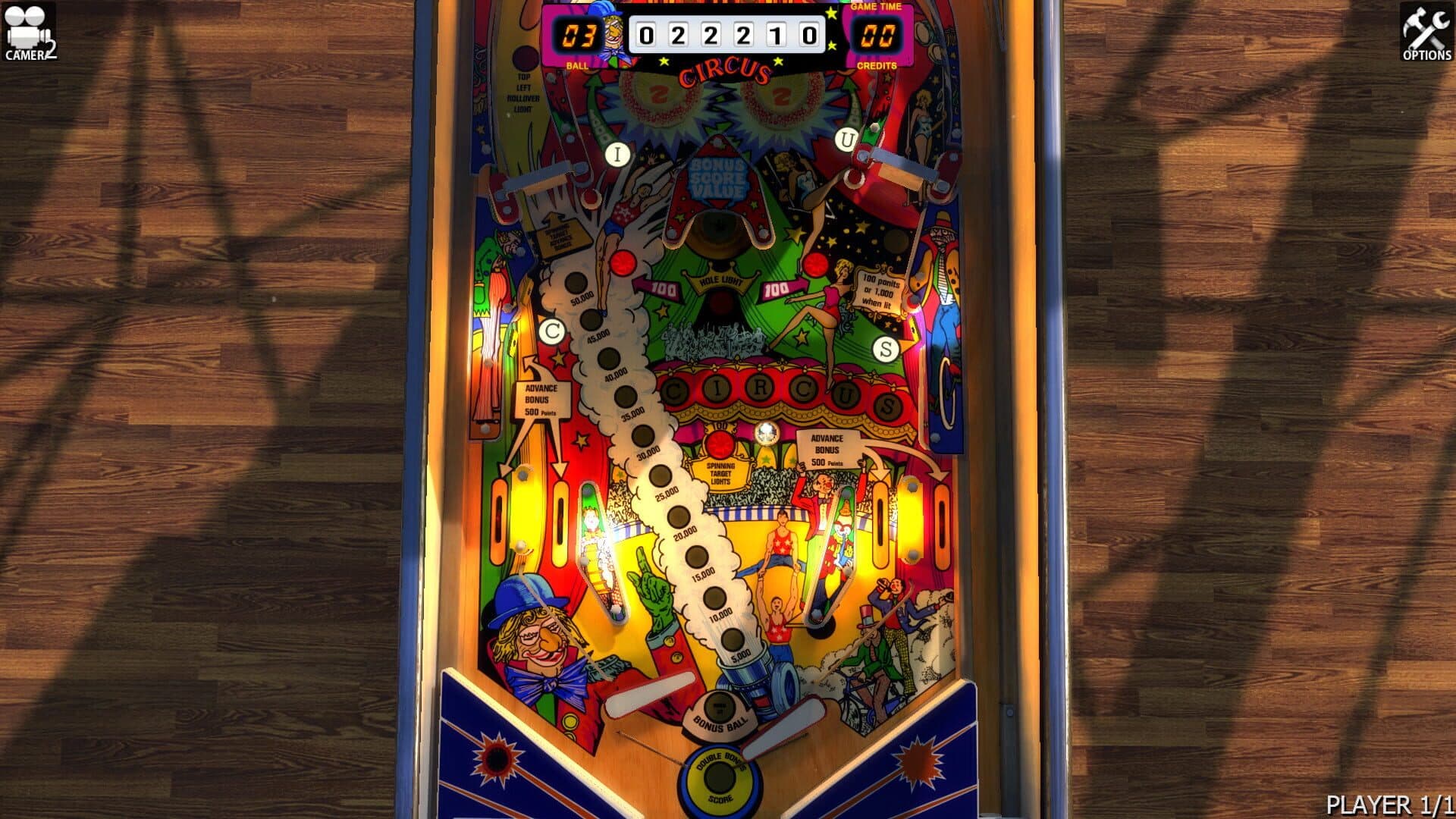 Zaccaria Pinball: Circus Table screenshot 5
