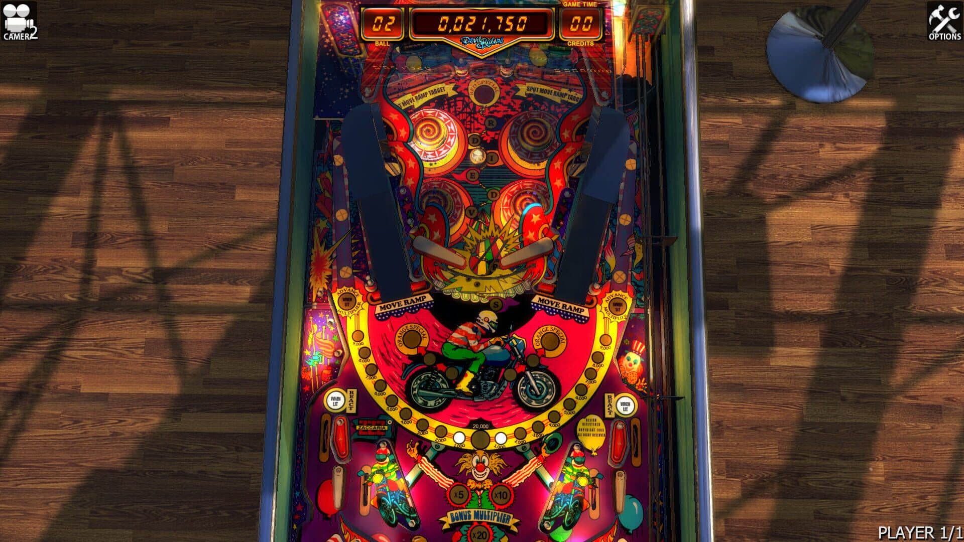 Zaccaria Pinball: Devil Riders Table screenshot 2