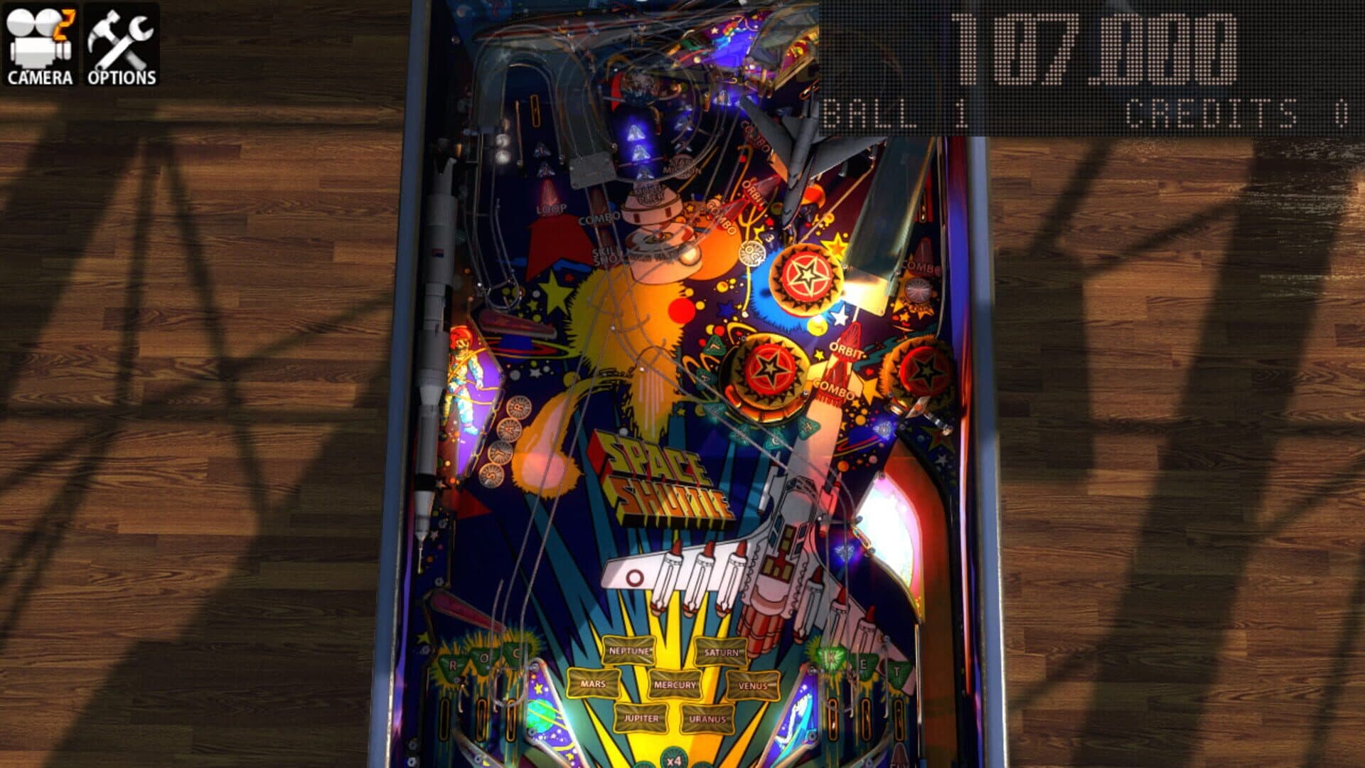 Zaccaria Pinball: Space Shuttle 2016 Table screenshot 2