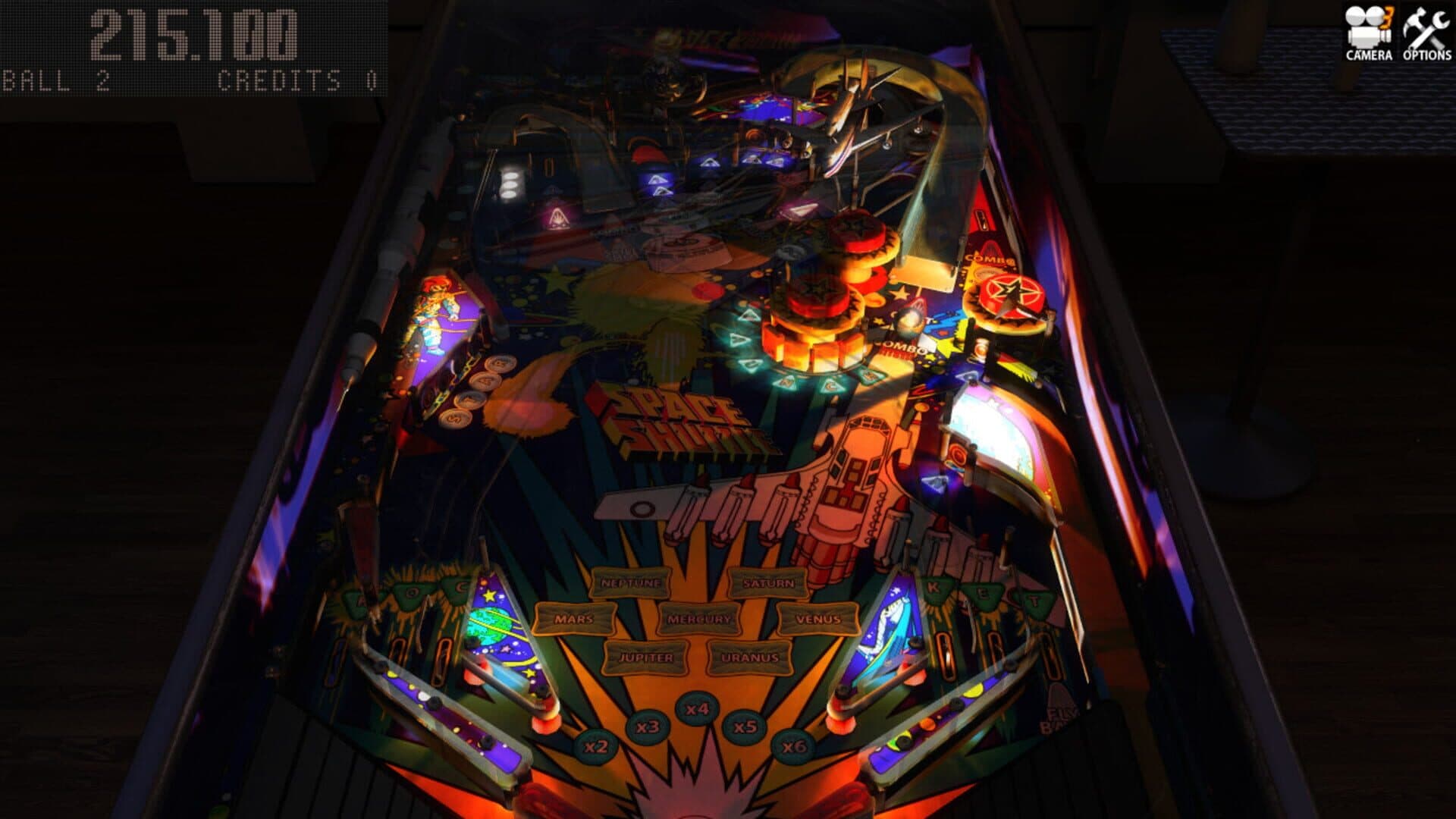 Zaccaria Pinball: Space Shuttle 2016 Table screenshot 3