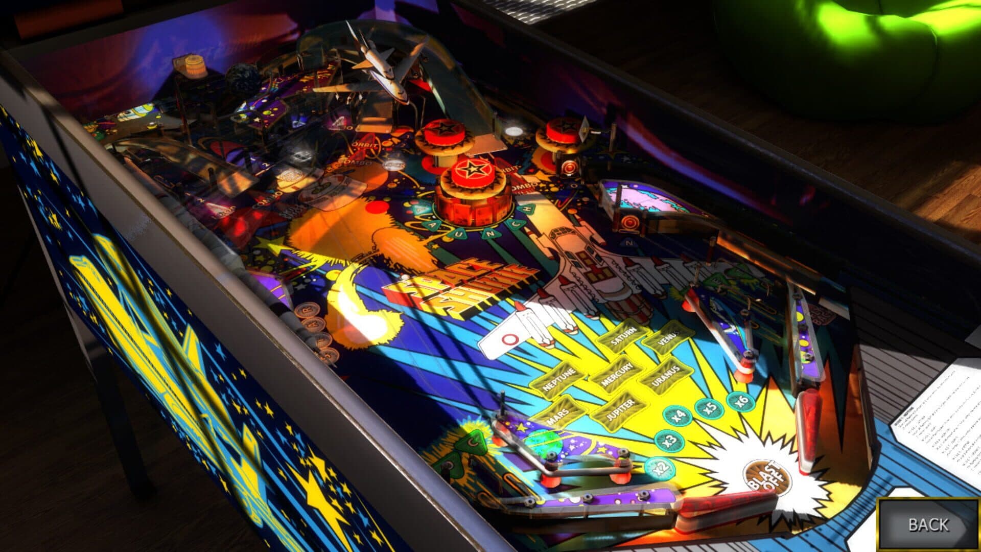 Zaccaria Pinball: Space Shuttle 2016 Table screenshot 4