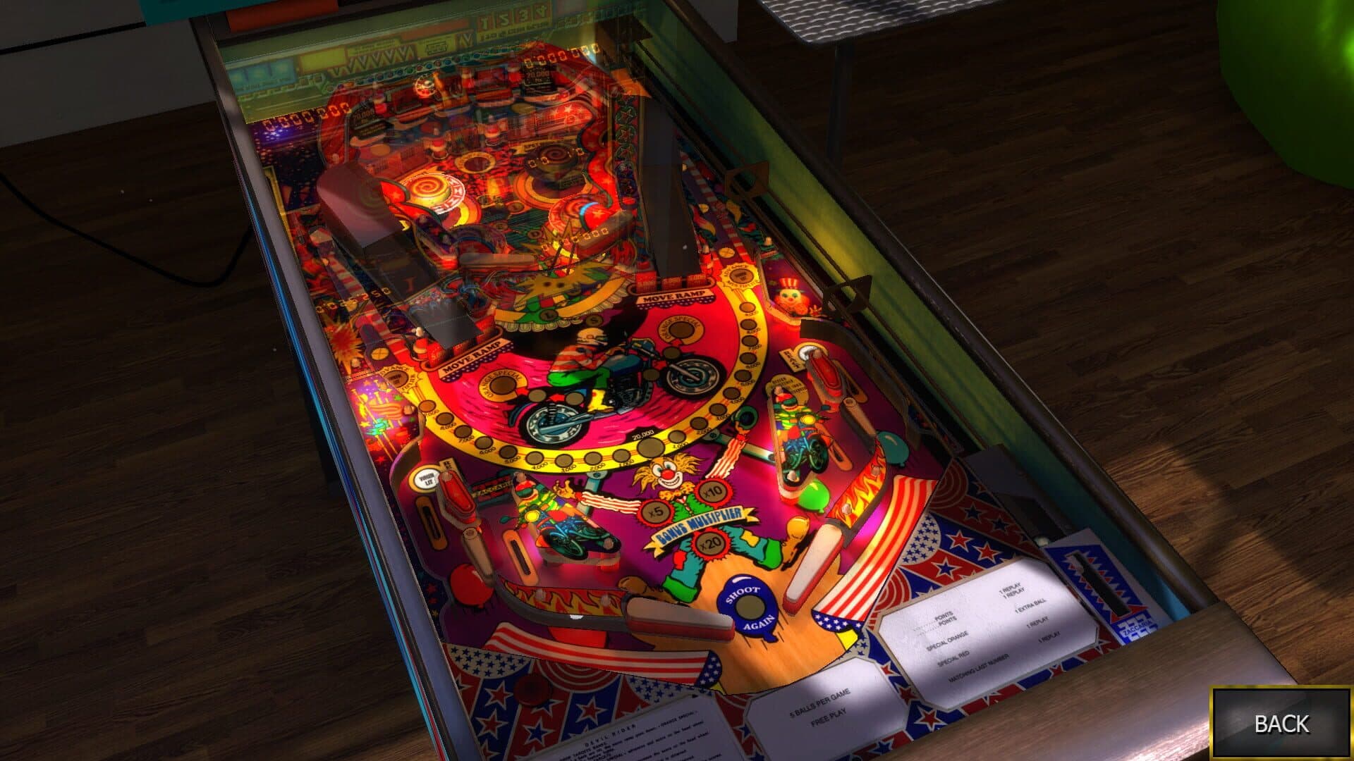 Zaccaria Pinball: Devil Riders Table screenshot 4