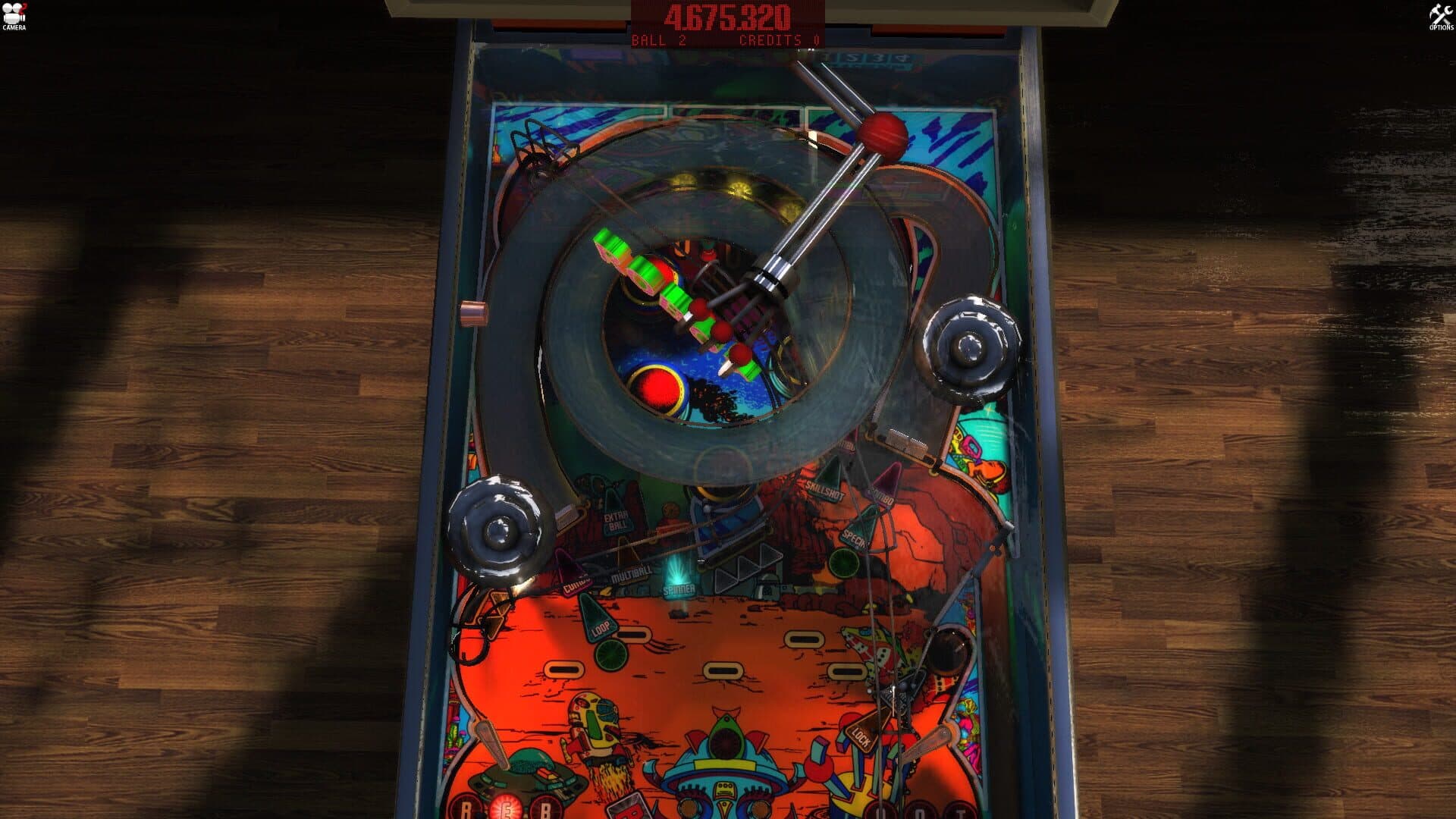 Zaccaria Pinball: Robot 2018 Table screenshot 2