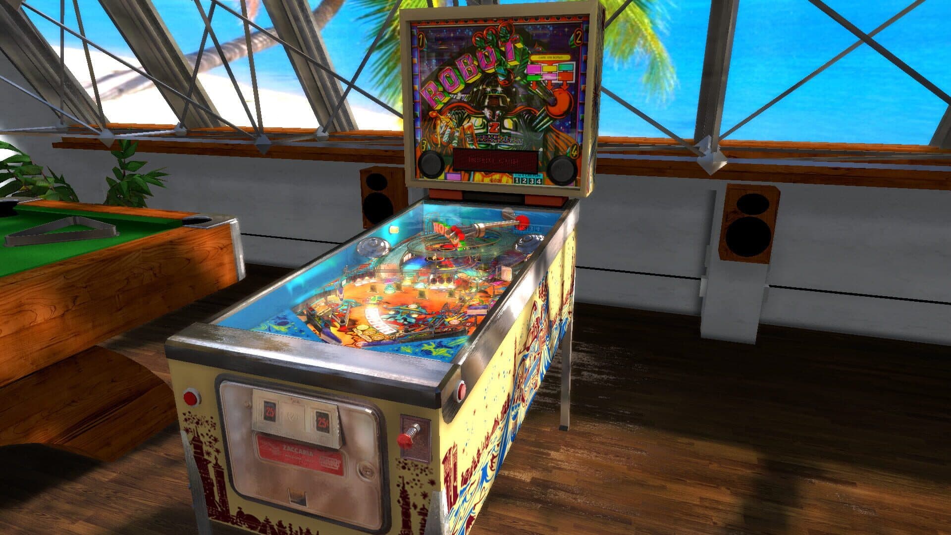 Zaccaria Pinball: Robot 2018 Table screenshot 5