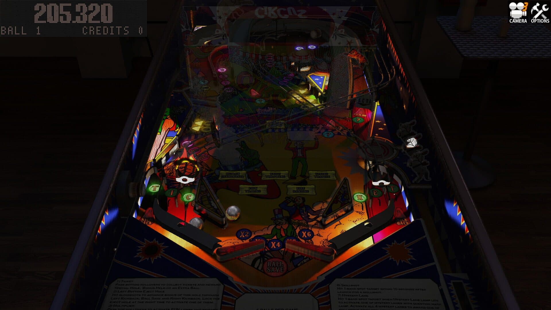 Zaccaria Pinball: Circus 2017 Table screenshot 3