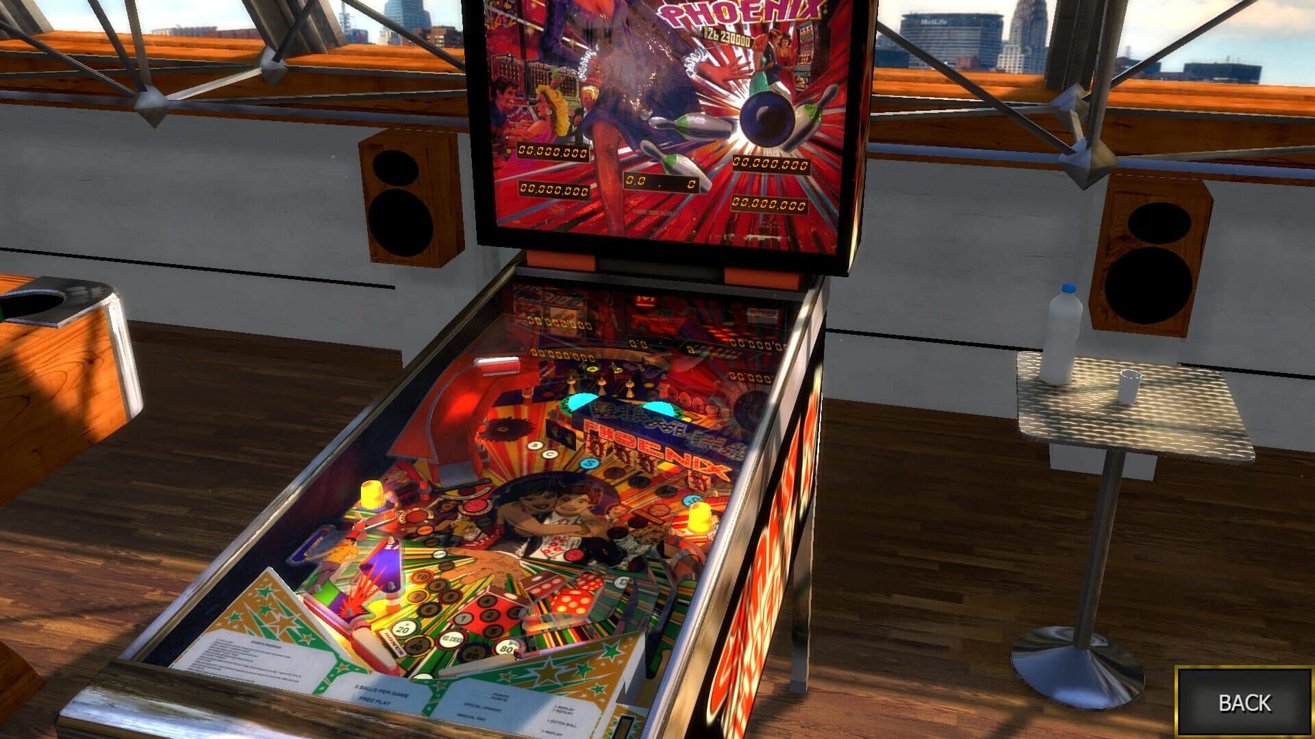 Zaccaria Pinball: Star's Phoenix Table screenshot 5