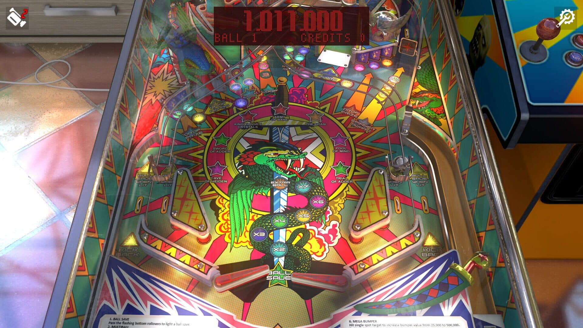 Zaccaria Pinball: Star God 2019 Table screenshot 4