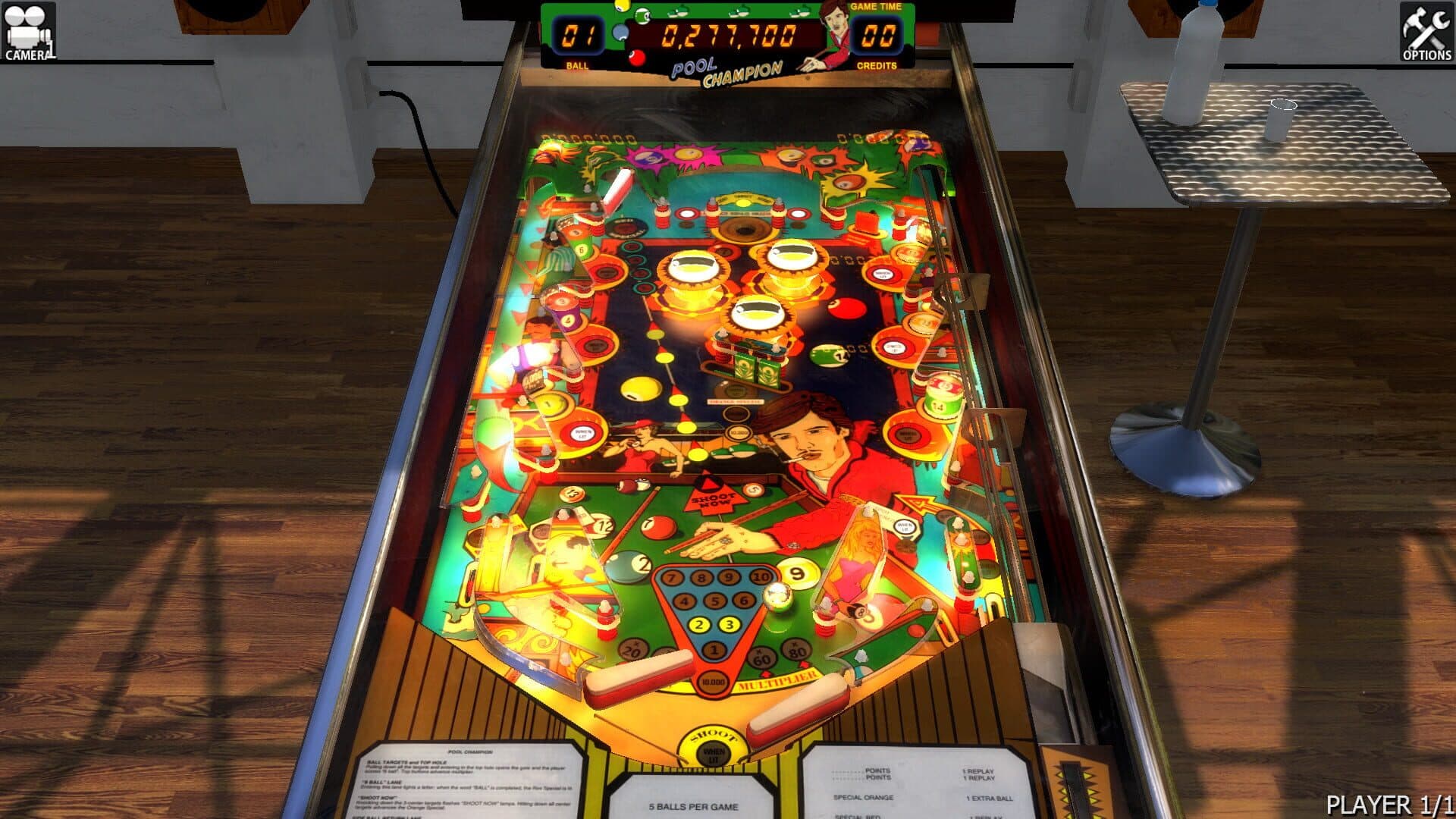Zaccaria Pinball: Pool Champion Table screenshot 5