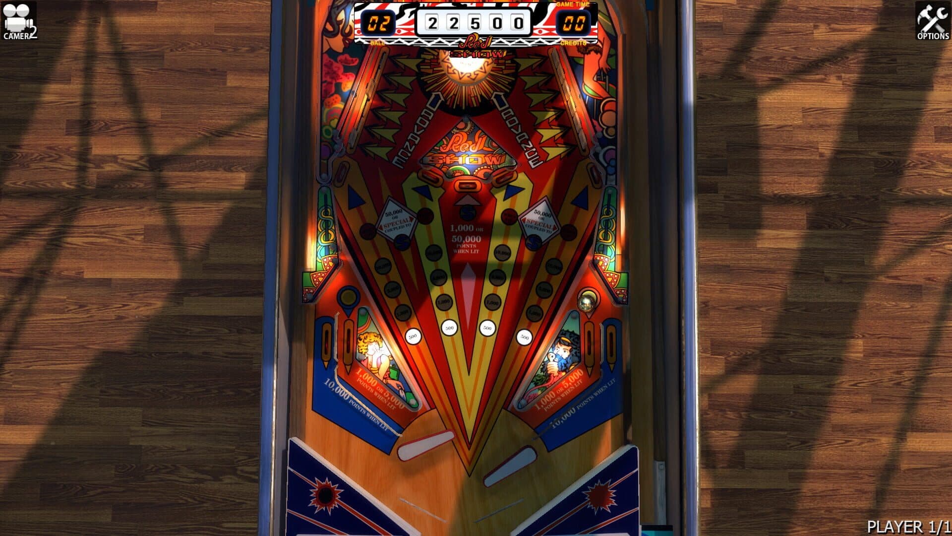 Zaccaria Pinball: Red Show Table screenshot 2