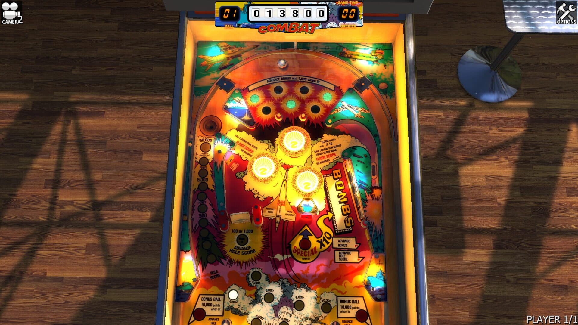 Zaccaria Pinball: Combat Table screenshot 2