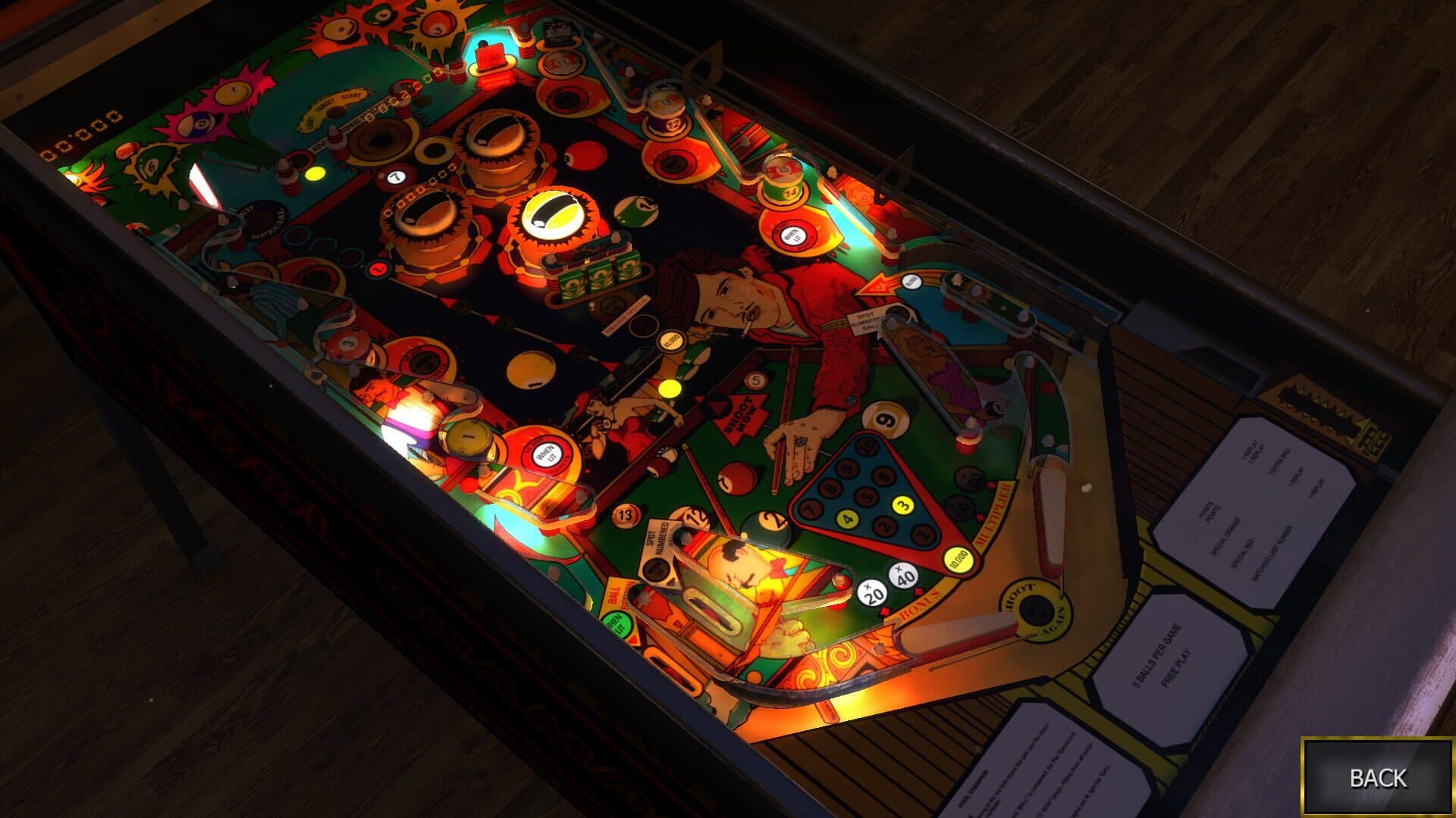 Zaccaria Pinball: Pool Champion Table screenshot 3