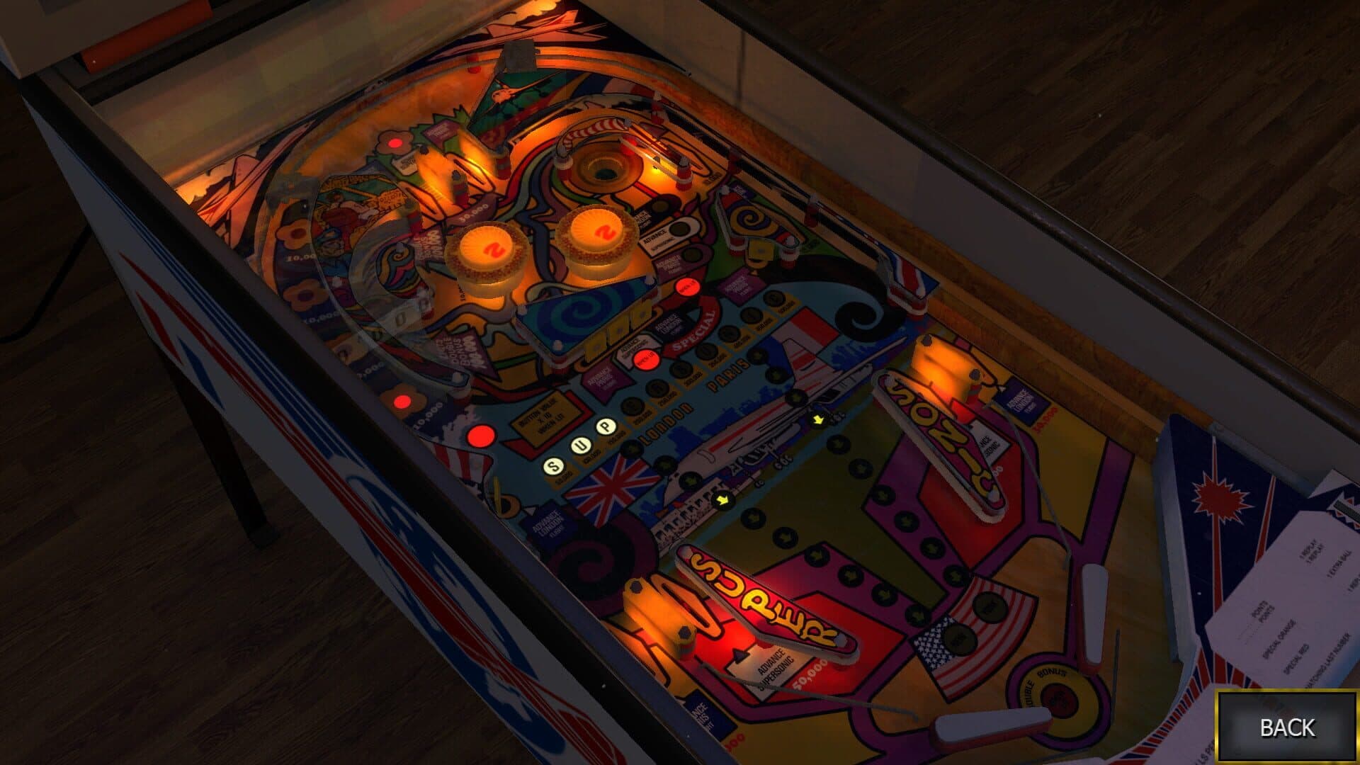 Zaccaria Pinball: Supersonic Table screenshot 4