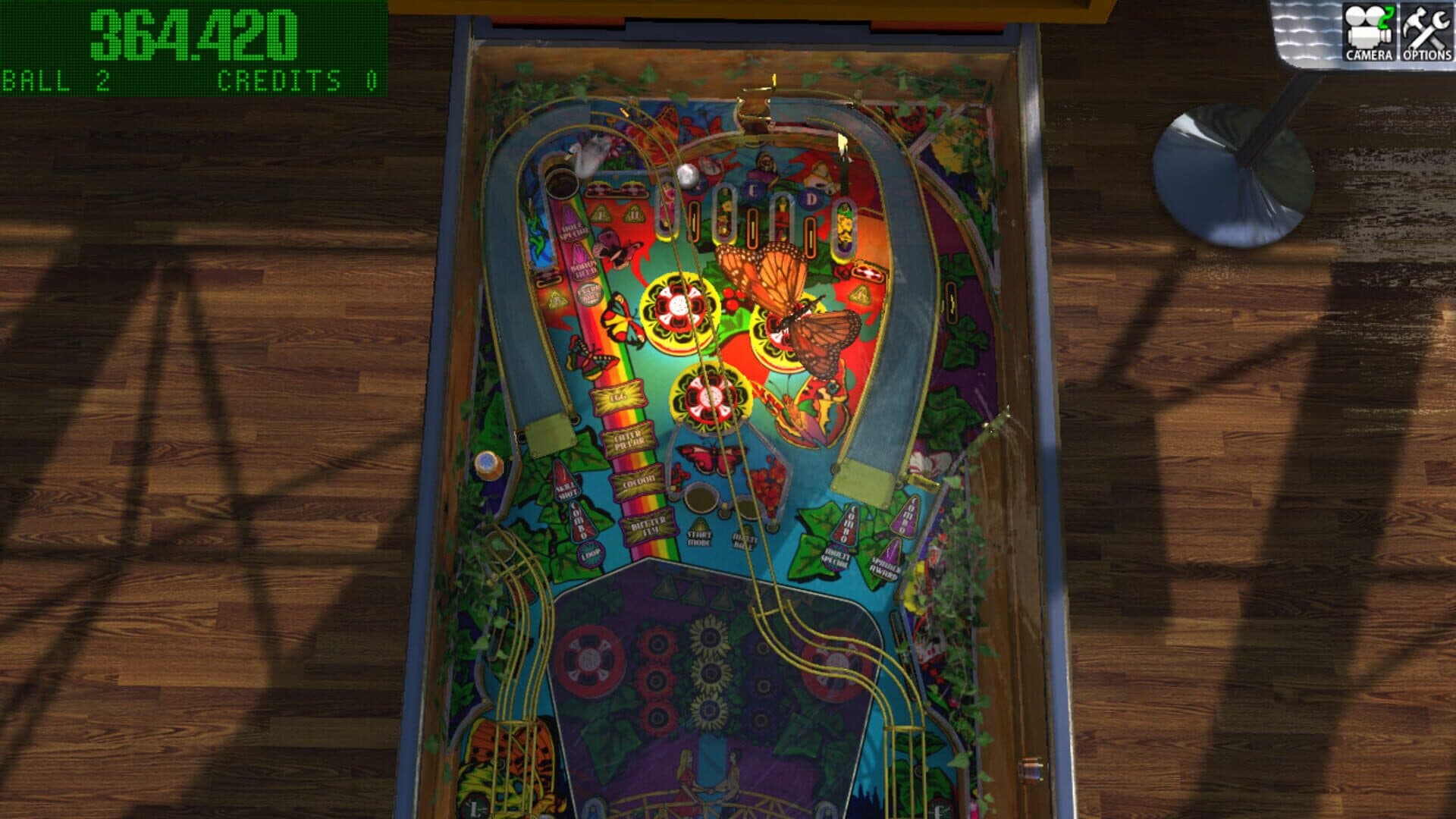 Zaccaria Pinball: Farfalla 2017 Table screenshot 2