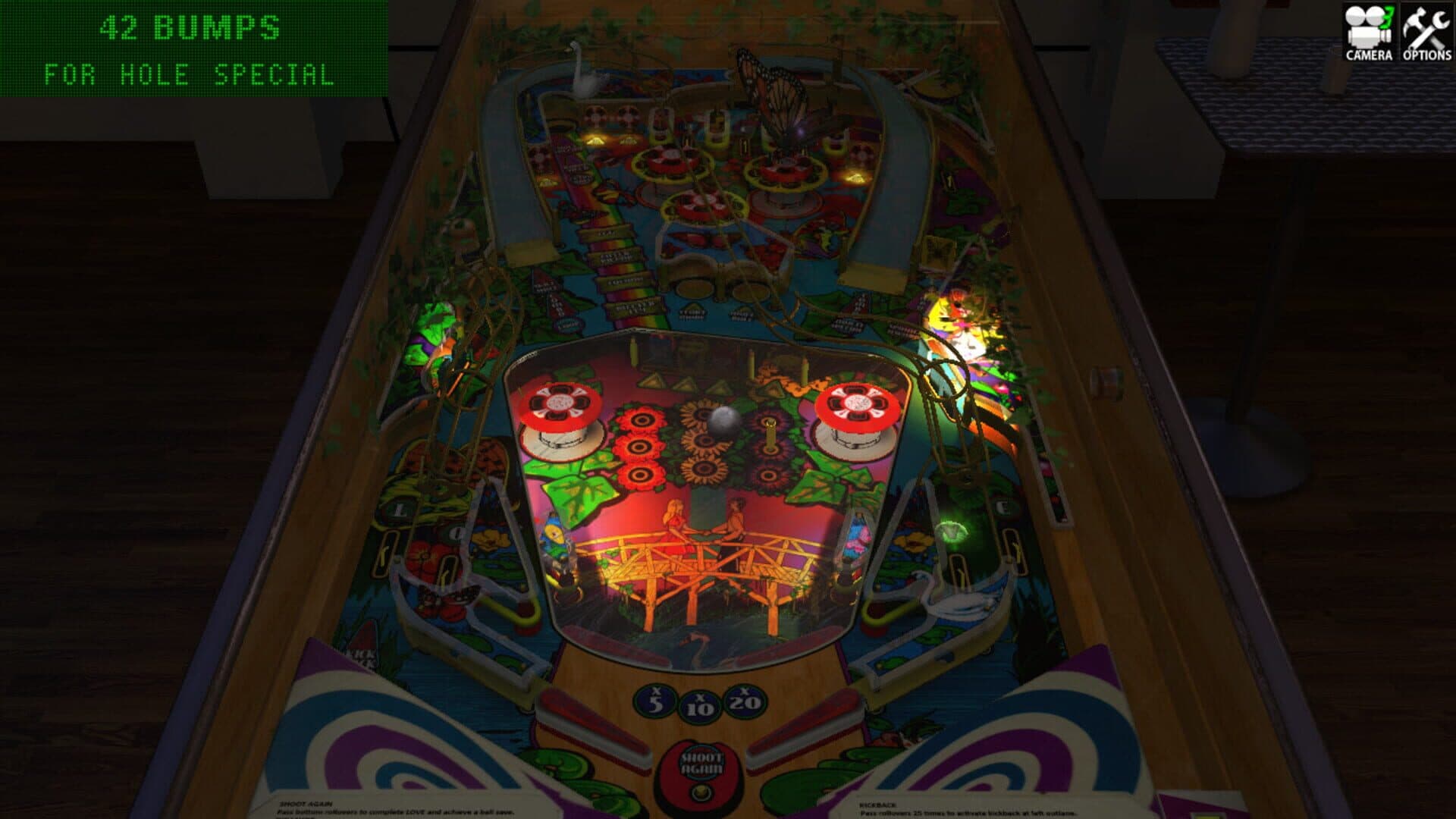 Zaccaria Pinball: Farfalla 2017 Table screenshot 3