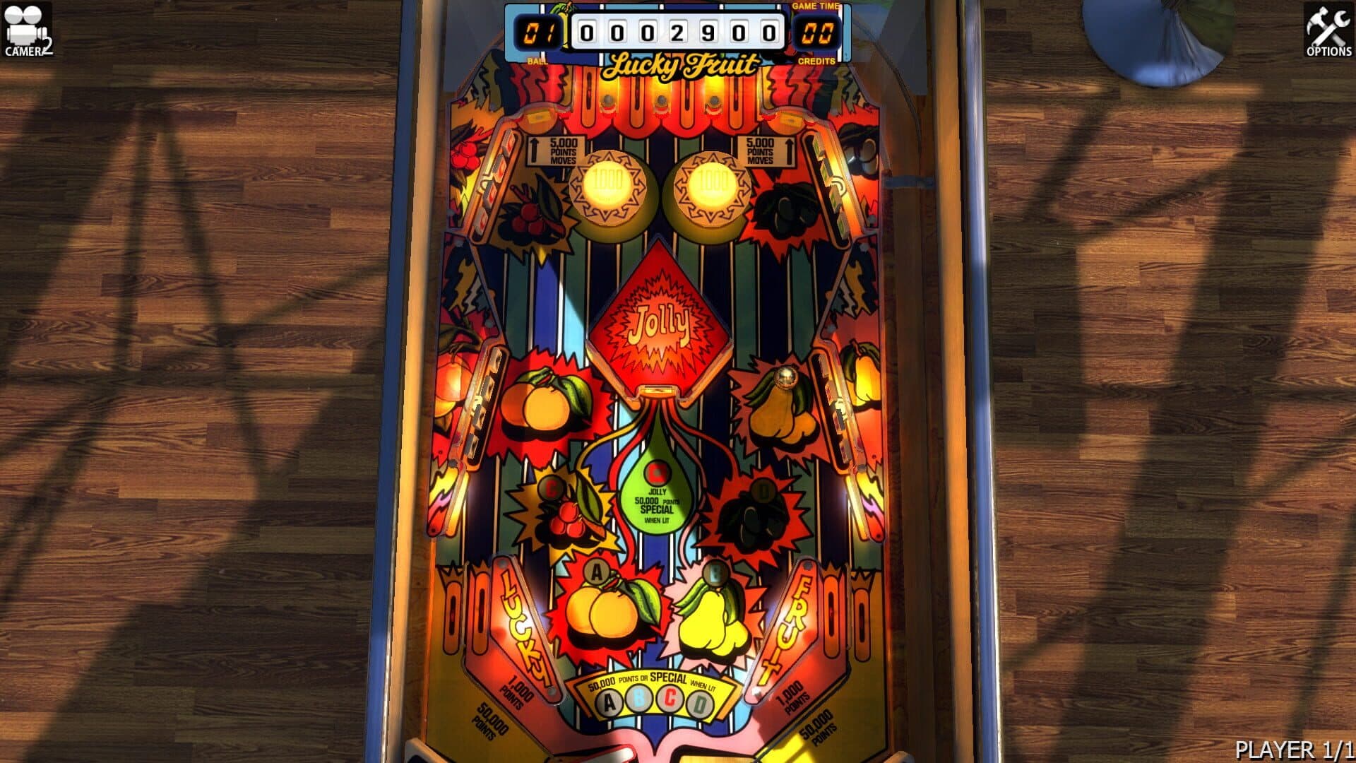 Zaccaria Pinball: Lucky Fruit Table screenshot 2