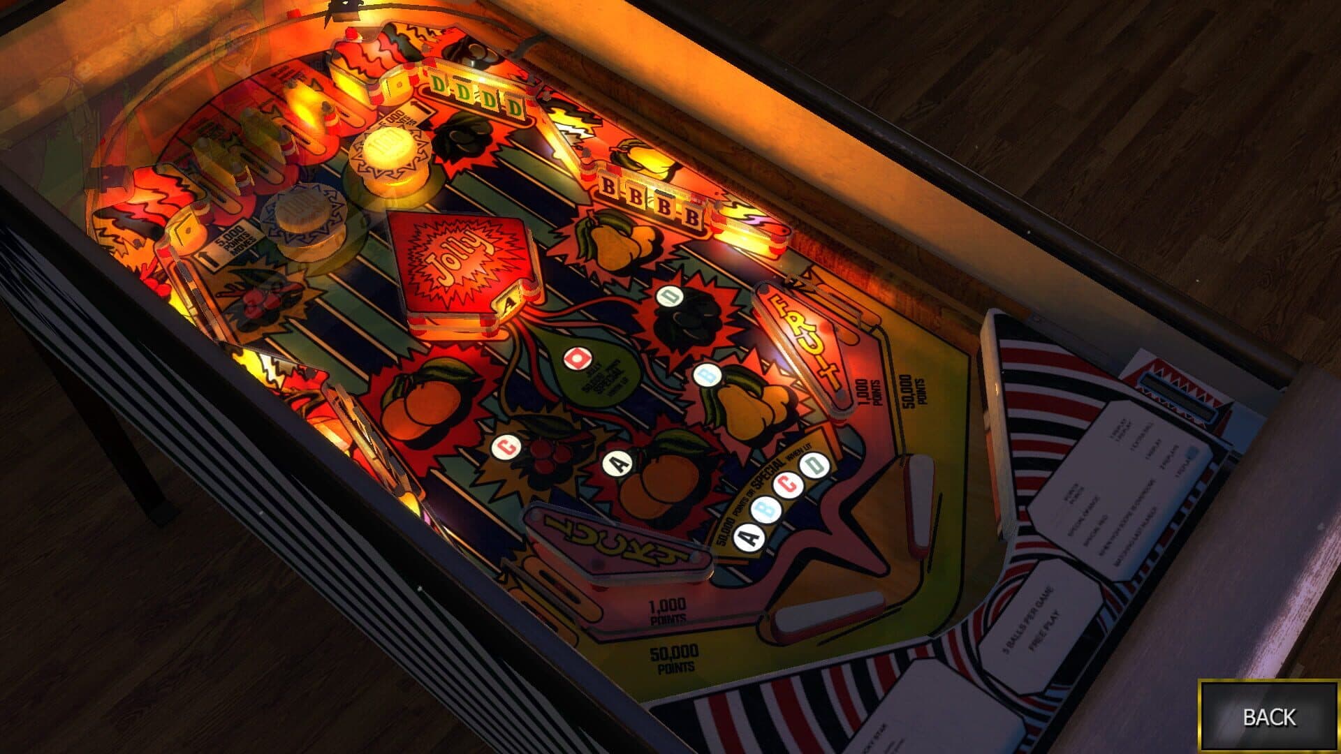 Zaccaria Pinball: Lucky Fruit Table screenshot 4