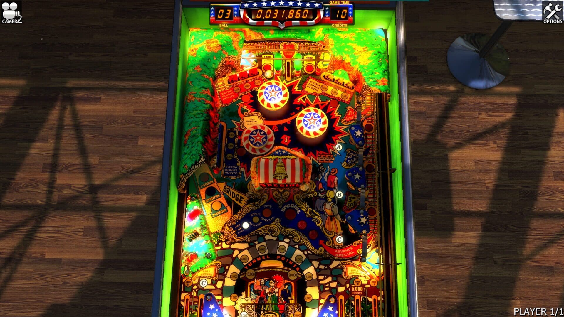 Zaccaria Pinball: Locomotion Table screenshot 2