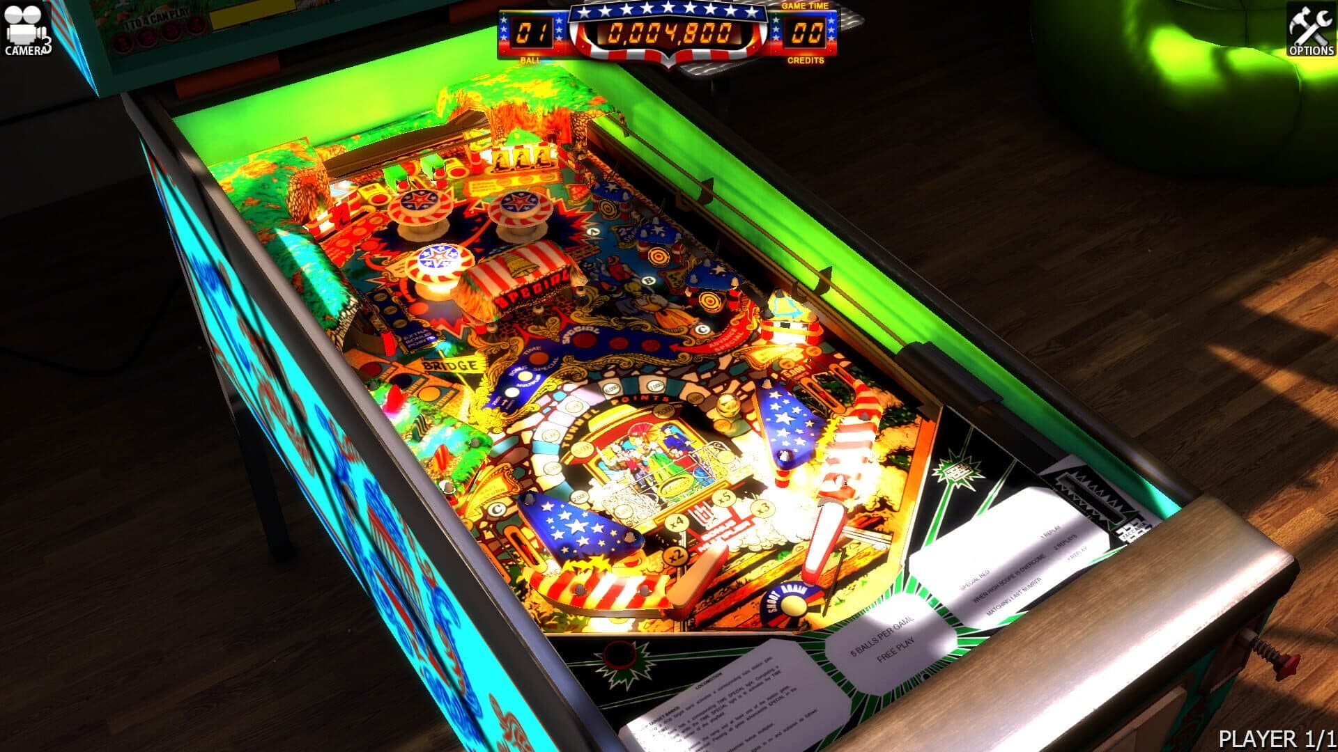 Zaccaria Pinball: Locomotion Table screenshot 4