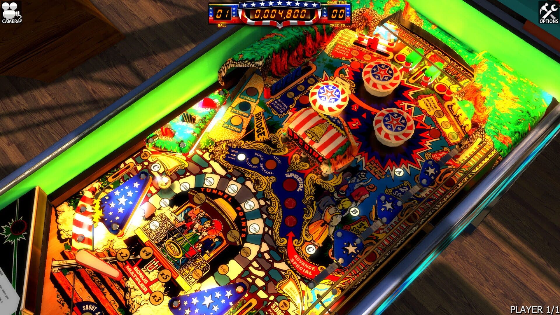 Zaccaria Pinball: Locomotion Table screenshot 5